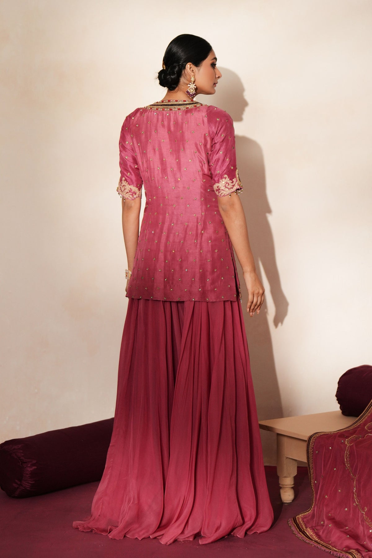 Sindoori Sharara Set