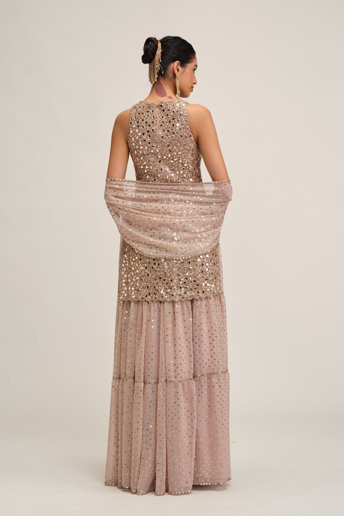 Ash Sharara Set