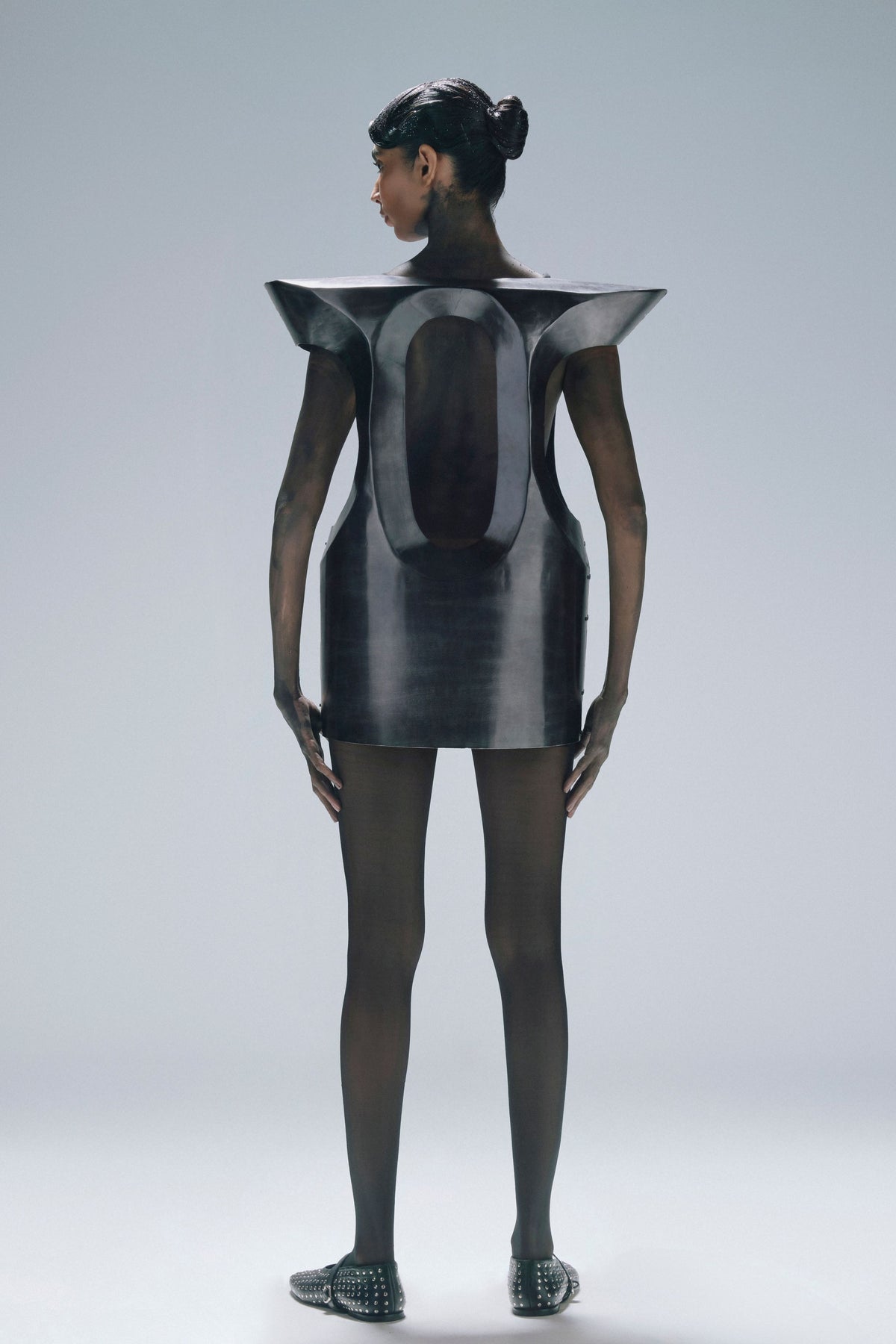 Gunmetal Capsule Dress