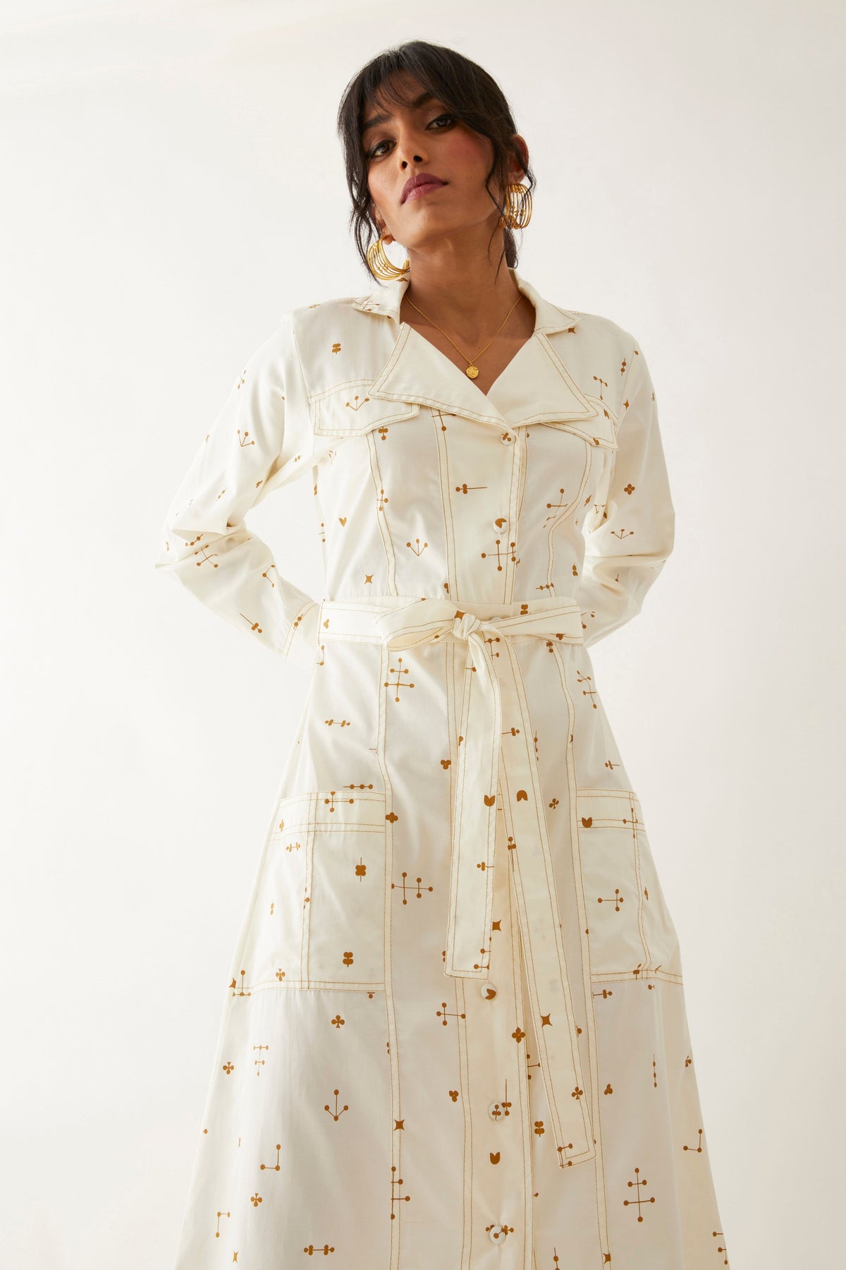 Molly Off White Dress