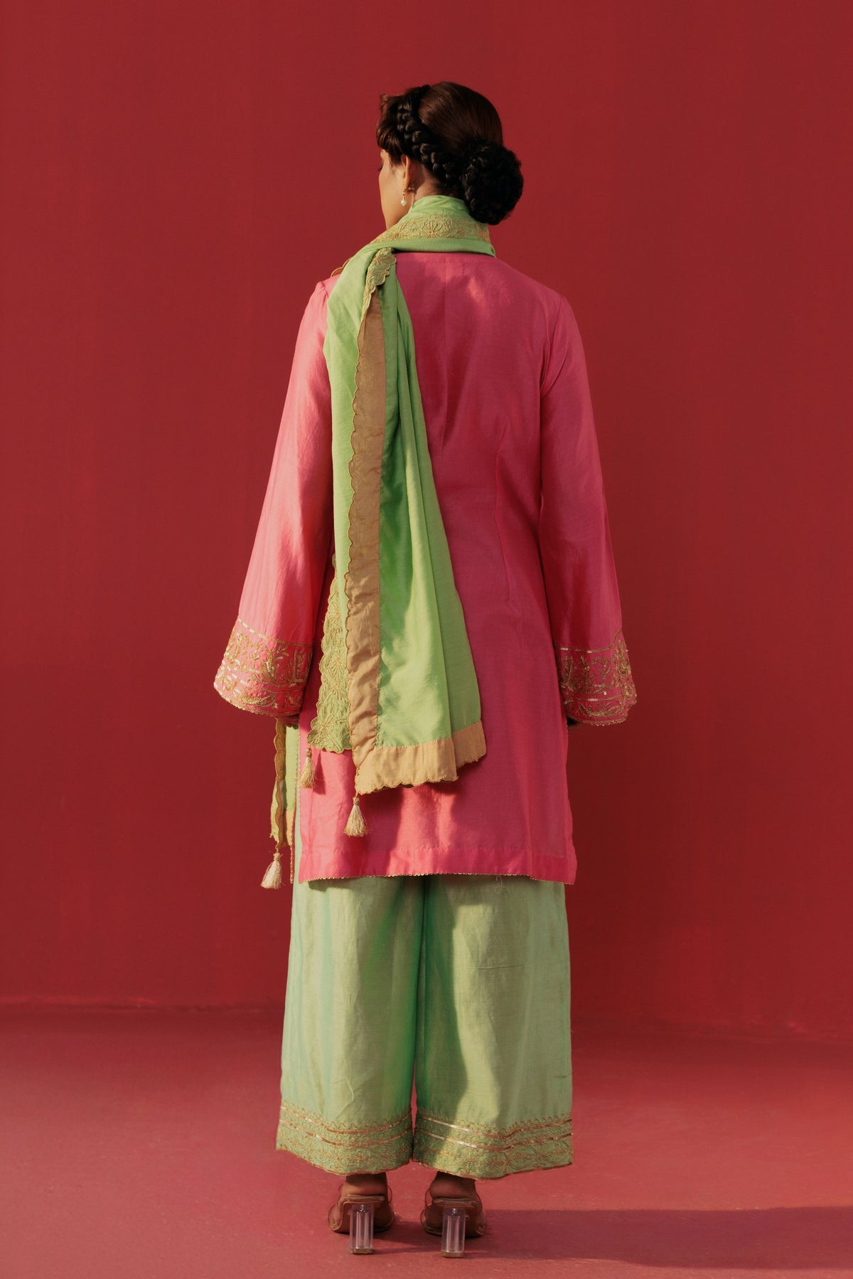Pink Panther Kurta Set