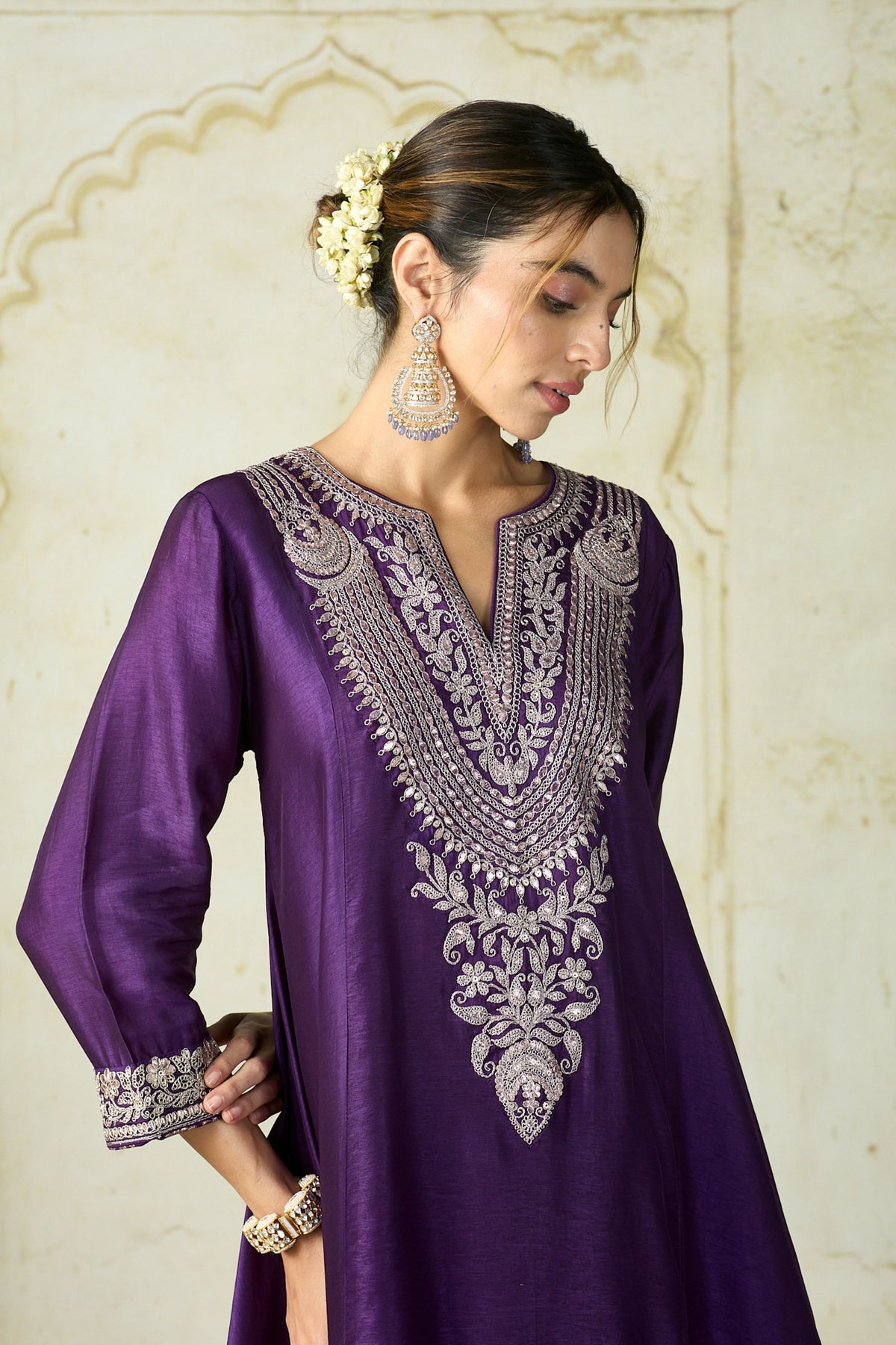 Purple Nadia Farshi Set