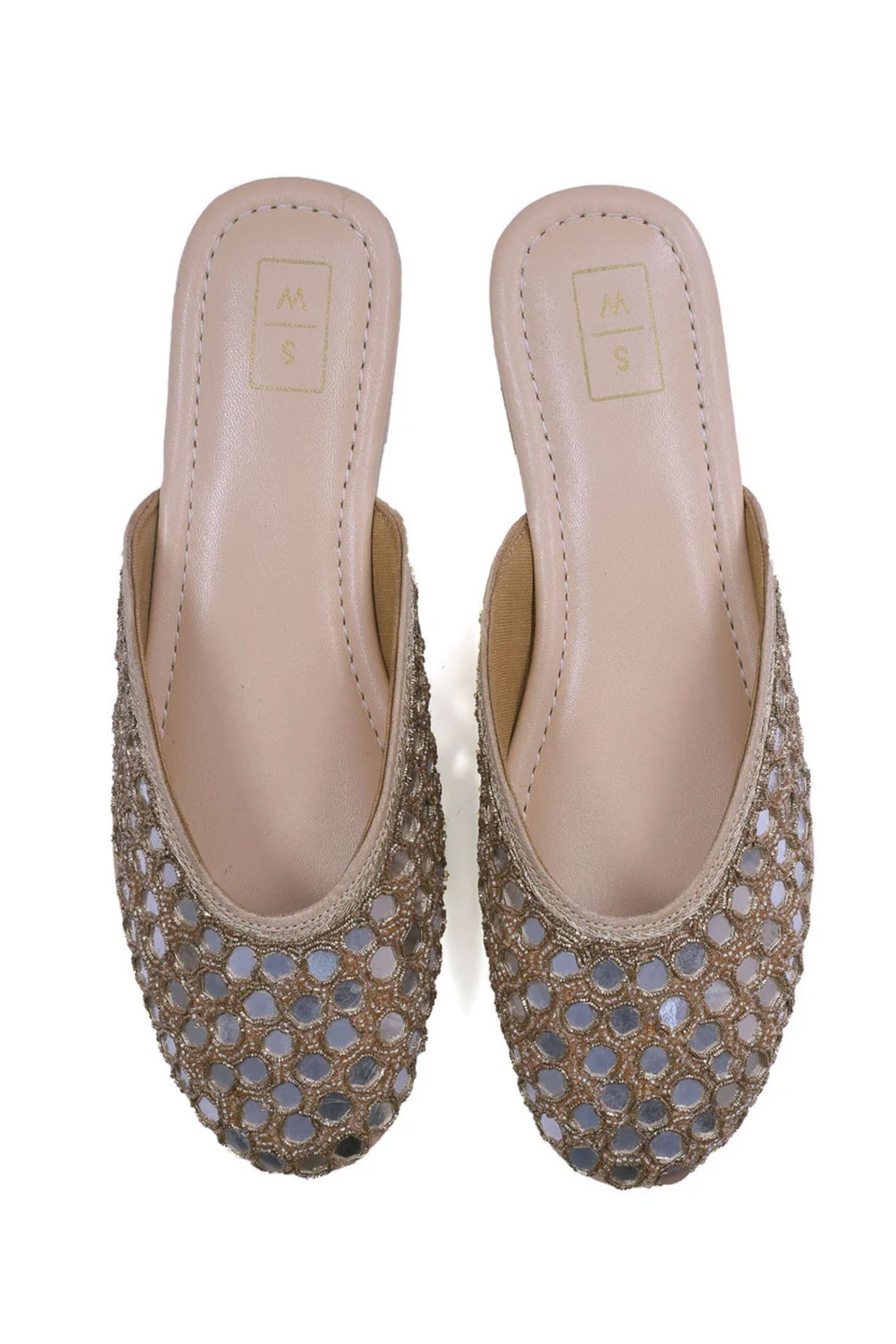 Zeenat Gold Jutti