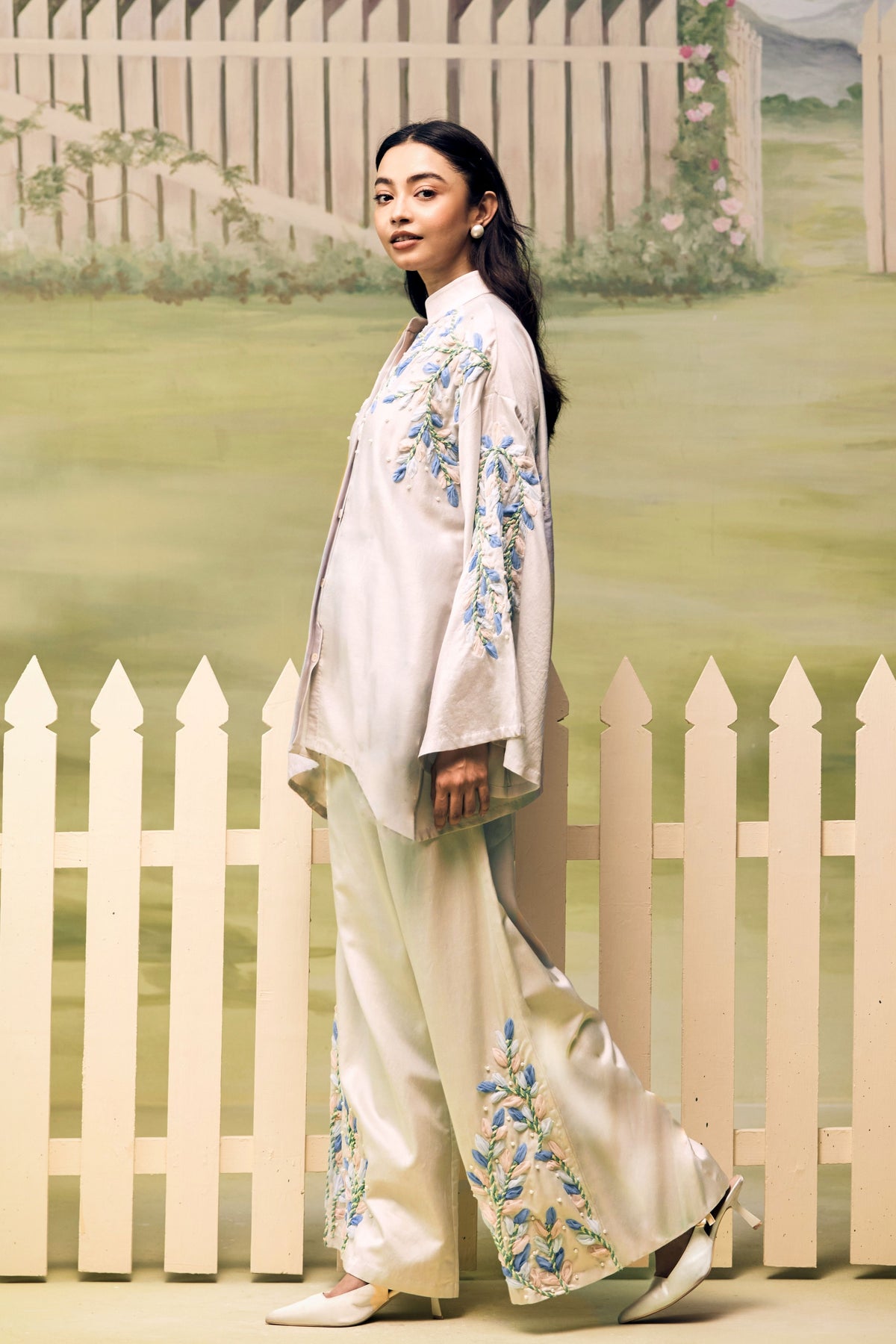Mist Blue Garden Relaxed Set