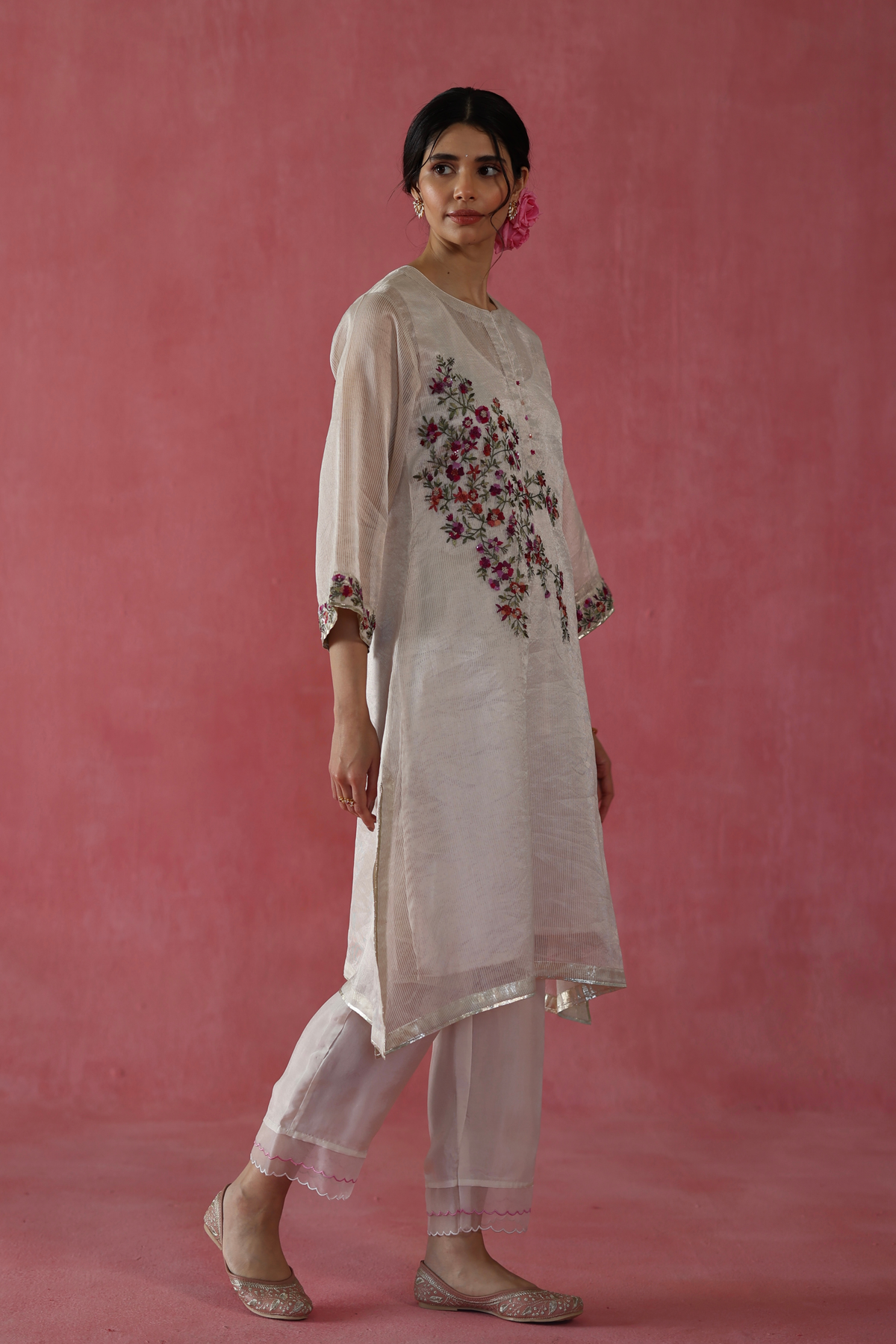 Ivory Phirni Kurta Set