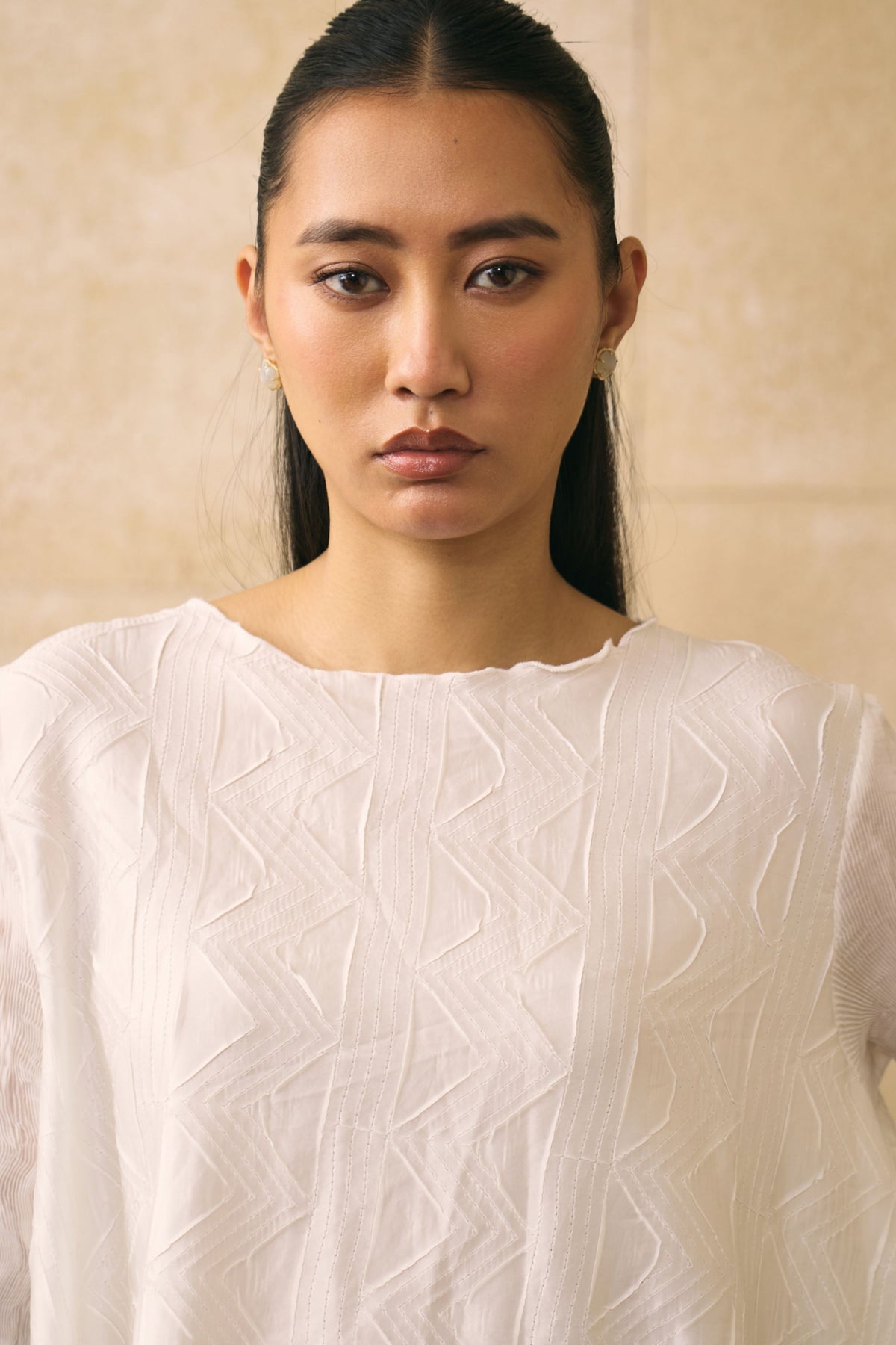 White Elina Co-ord Set