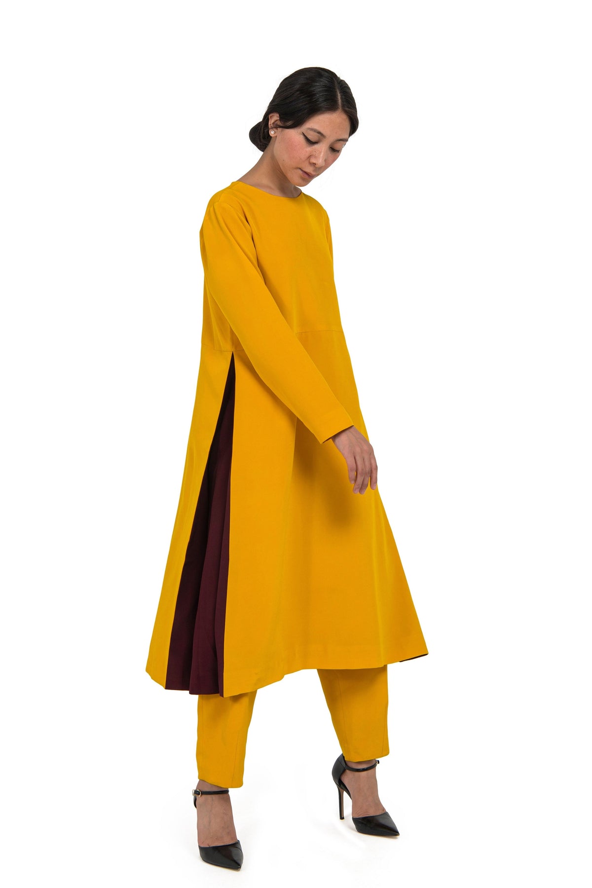 Yellow Akemi &amp; Yui Kurta Set