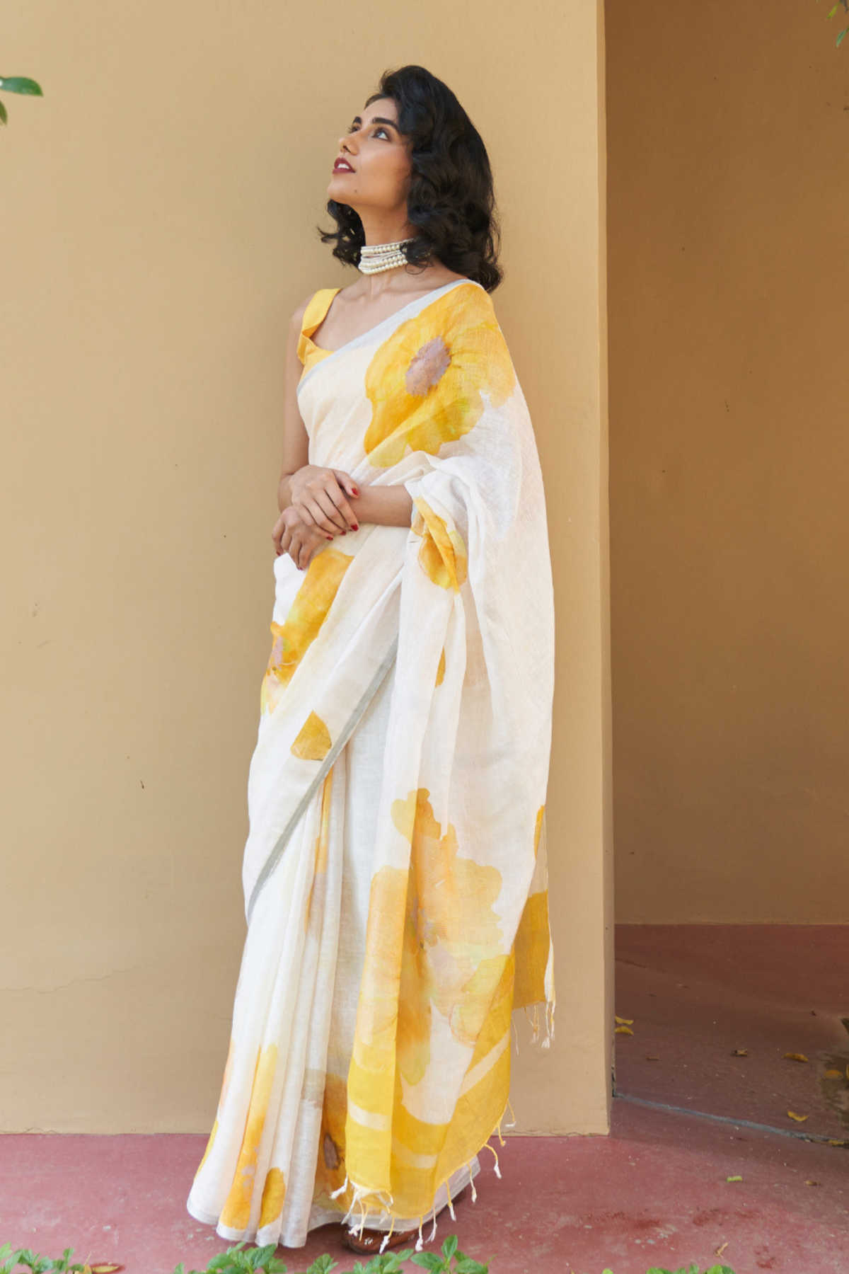 Vani Yellow Saree