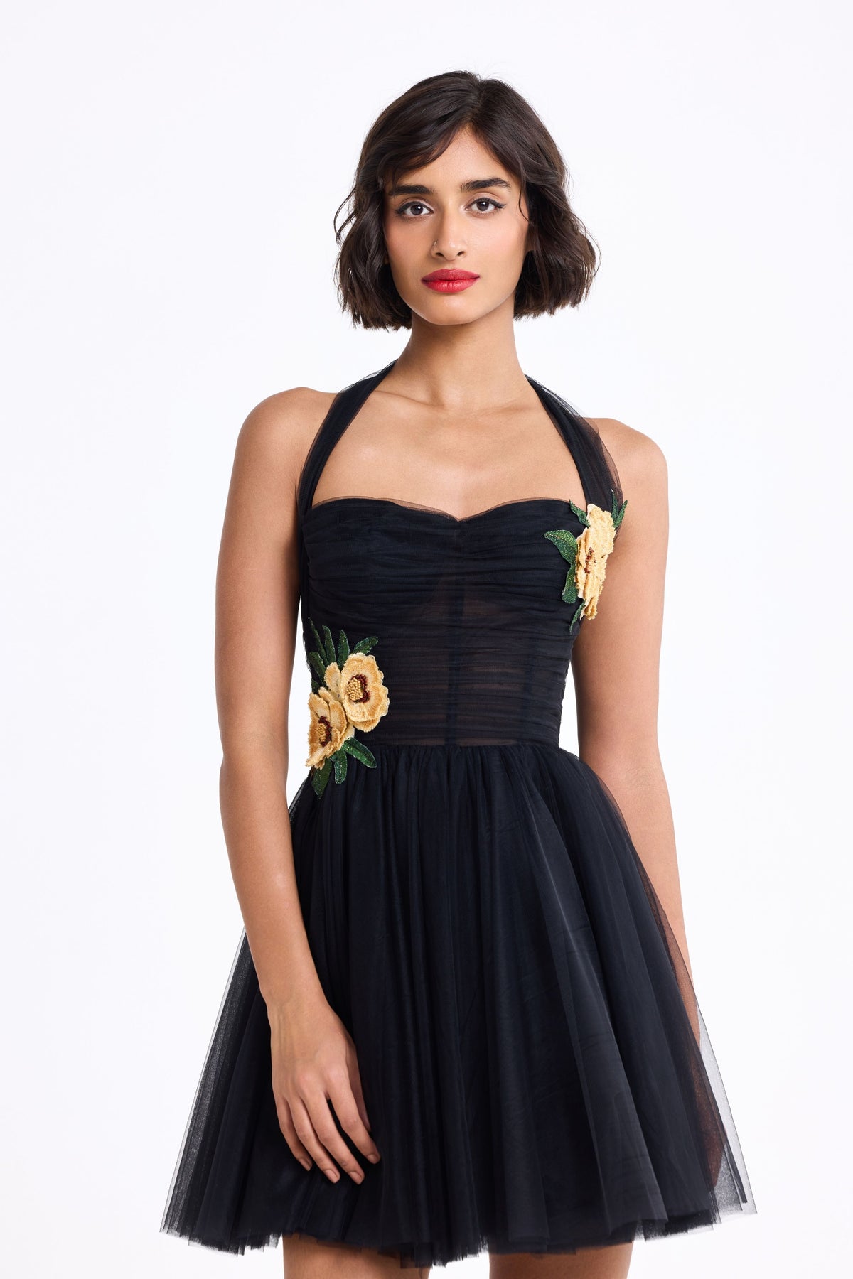 Corsetted Mini Dress