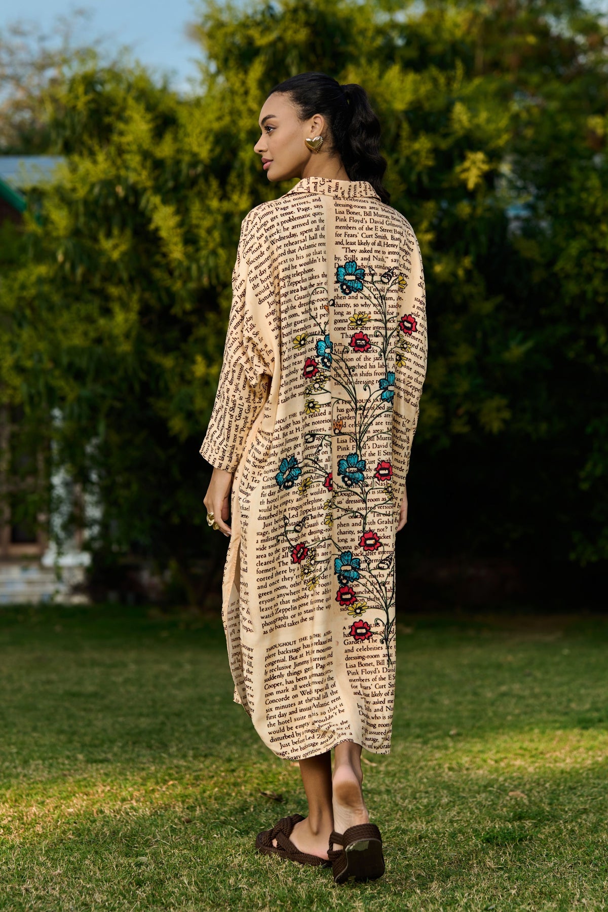 Dani Embroidered Shift Dress