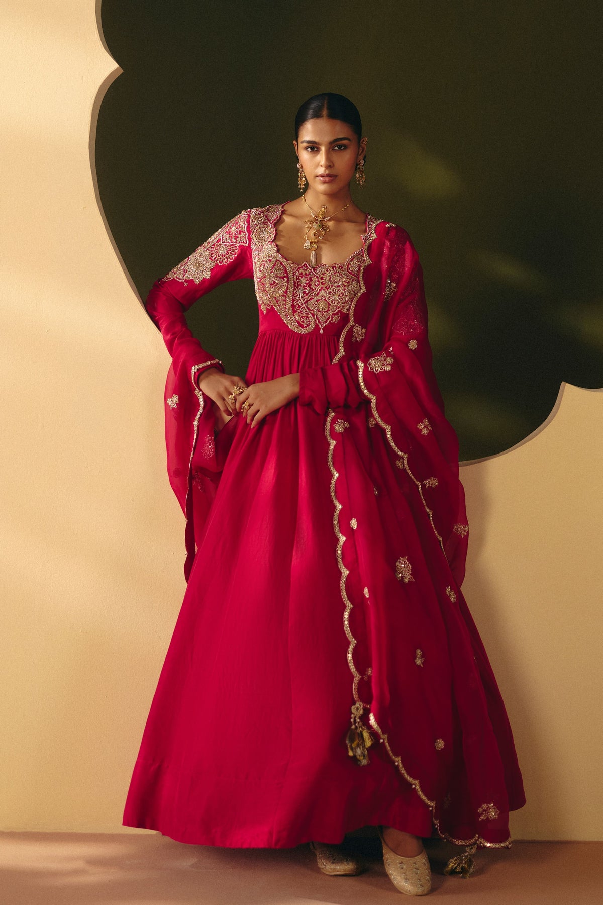 Janaki Anarkali Set