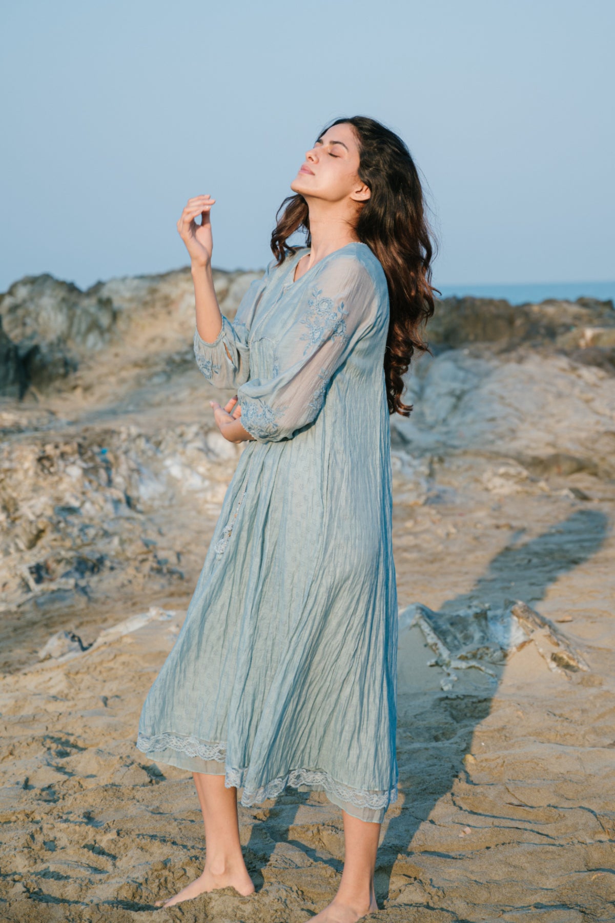 Blue Ayka Dress