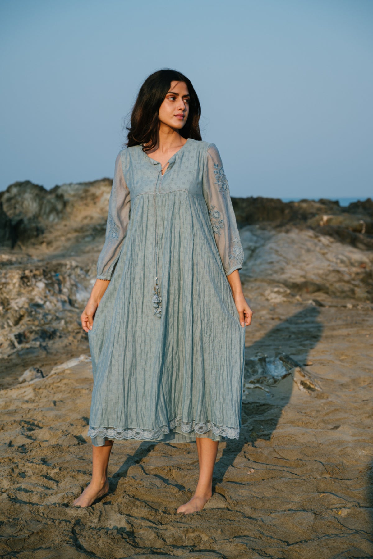 Blue Ayka Dress