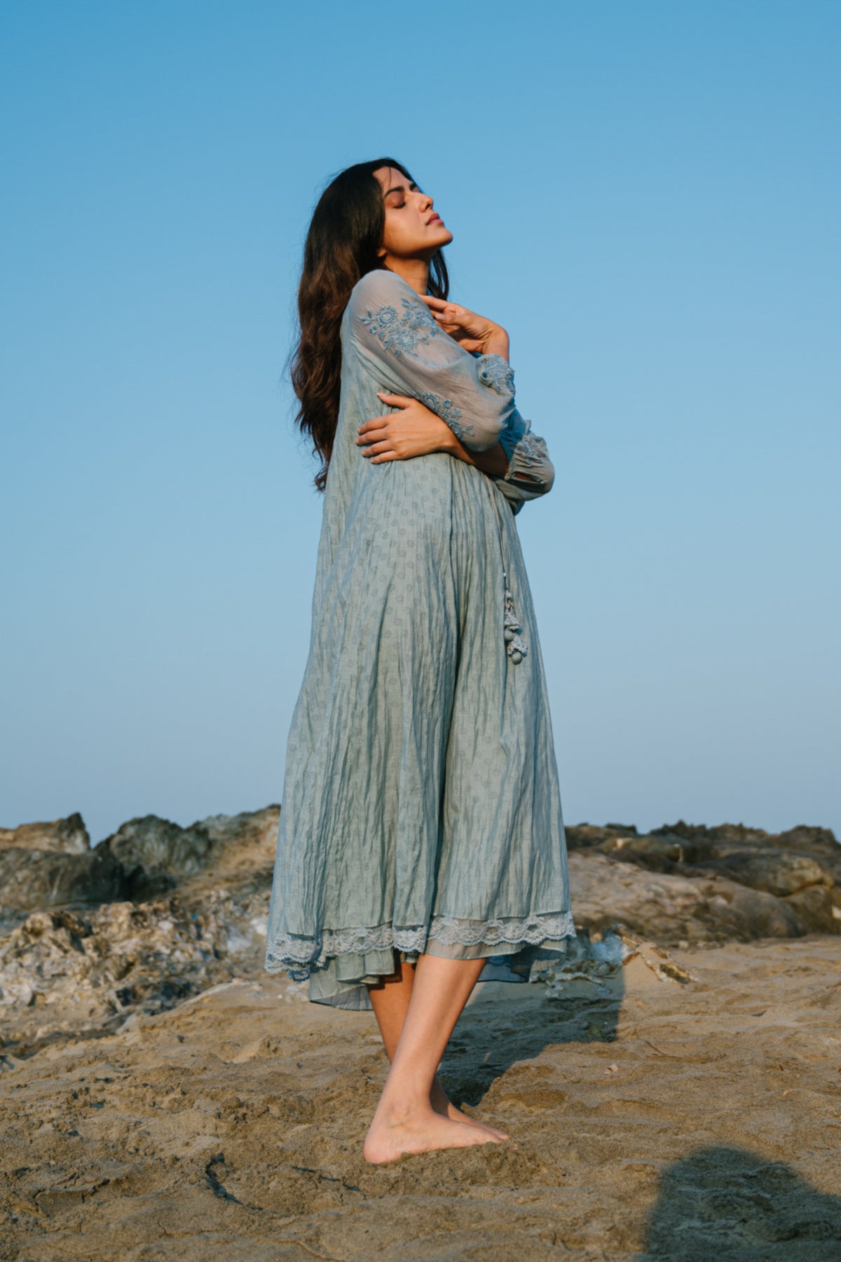 Blue Ayka Dress