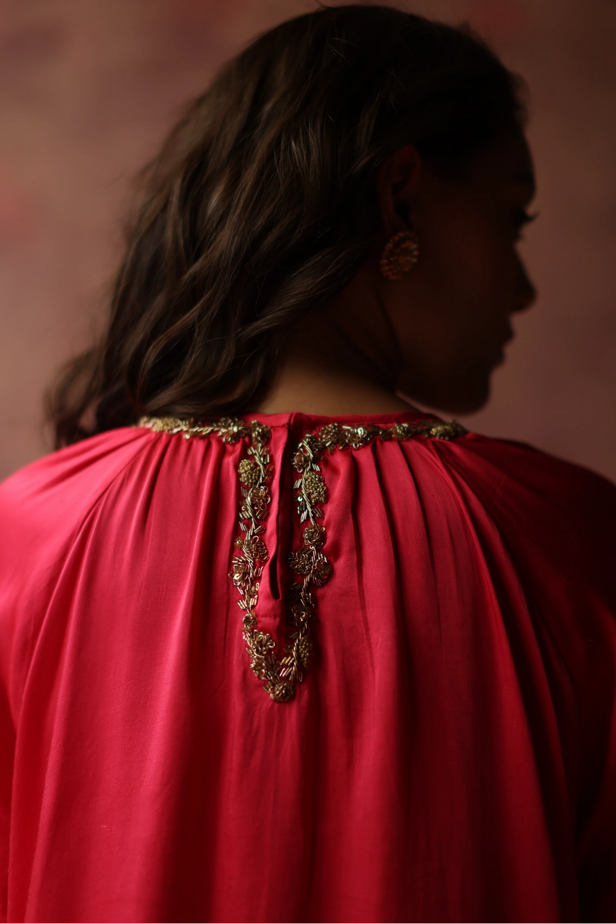 Fuchsia Ishaaira Co-ord Set