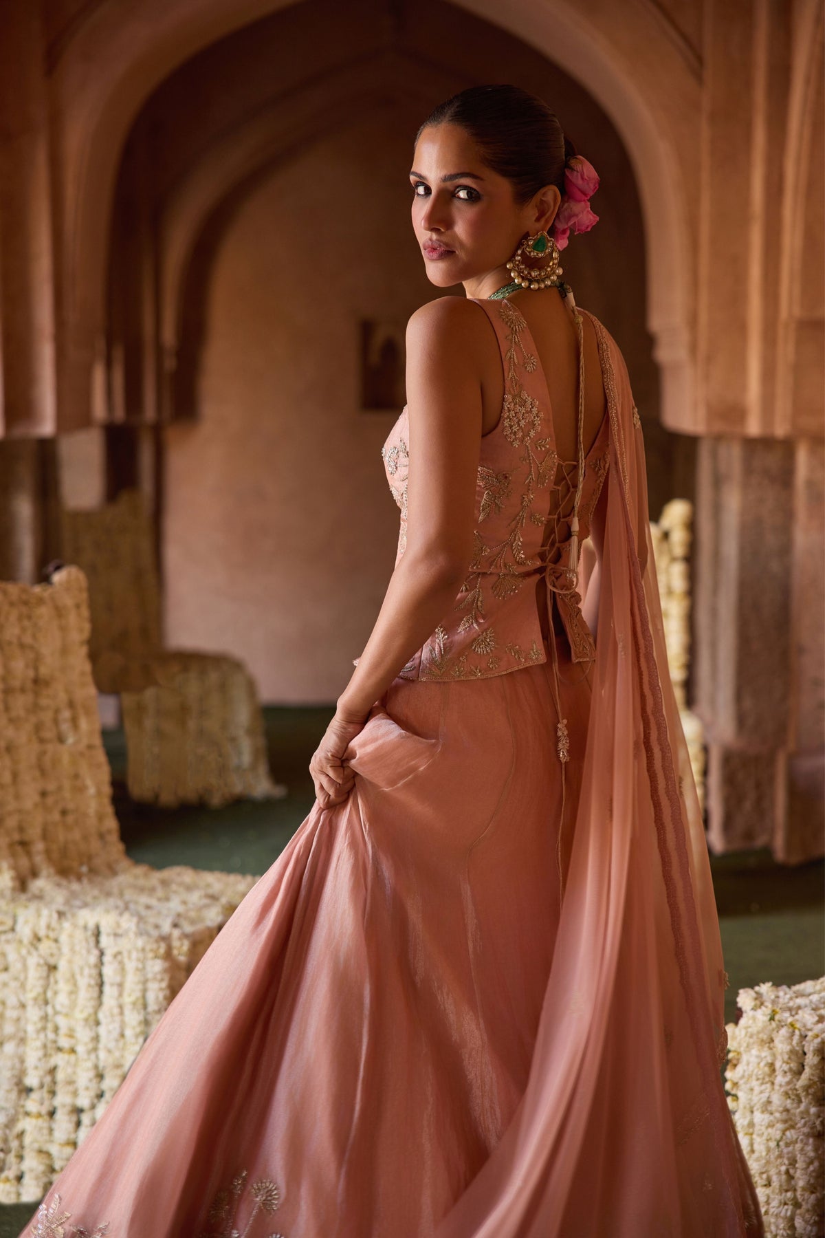 Tosara Lehenga Set