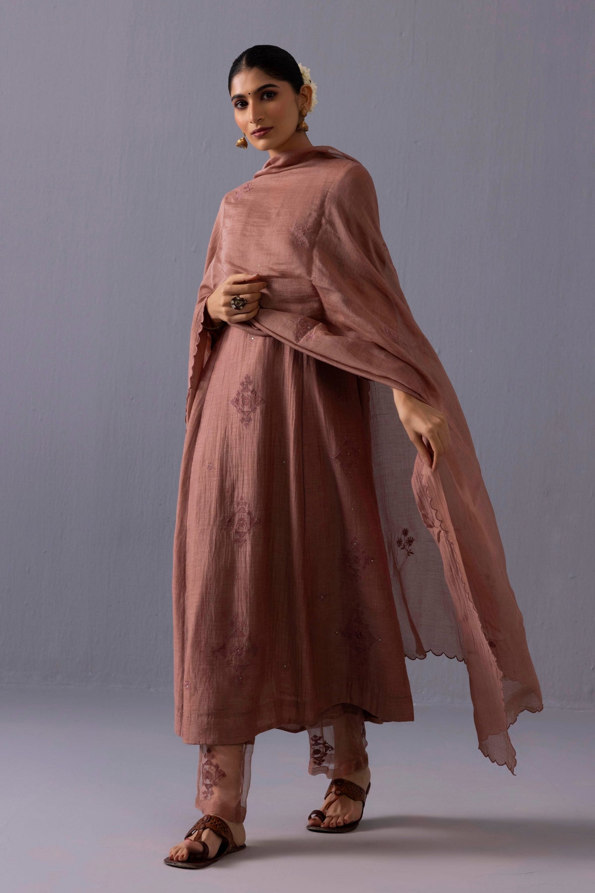 Ankita Brown Kurta Set