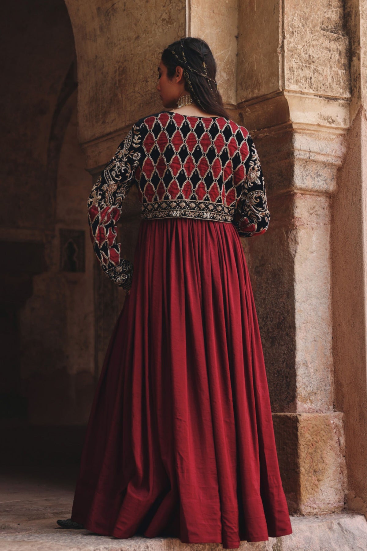 Mehtaab Anarkali Set