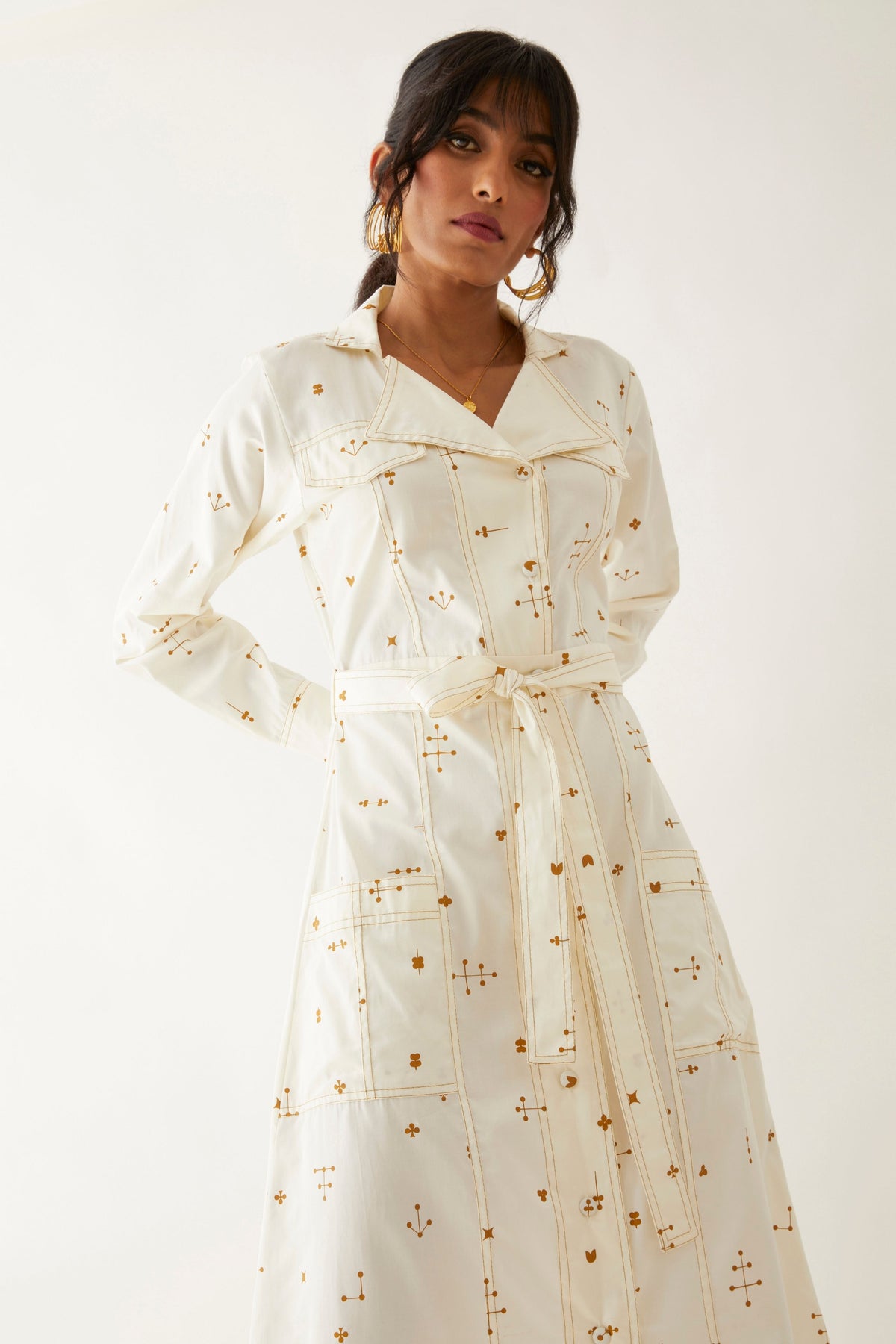 Molly Off White Dress