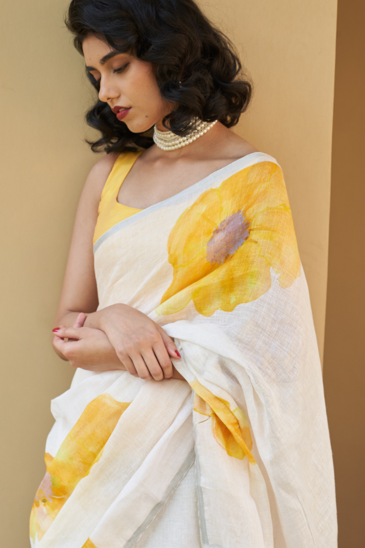 Vani Yellow Saree