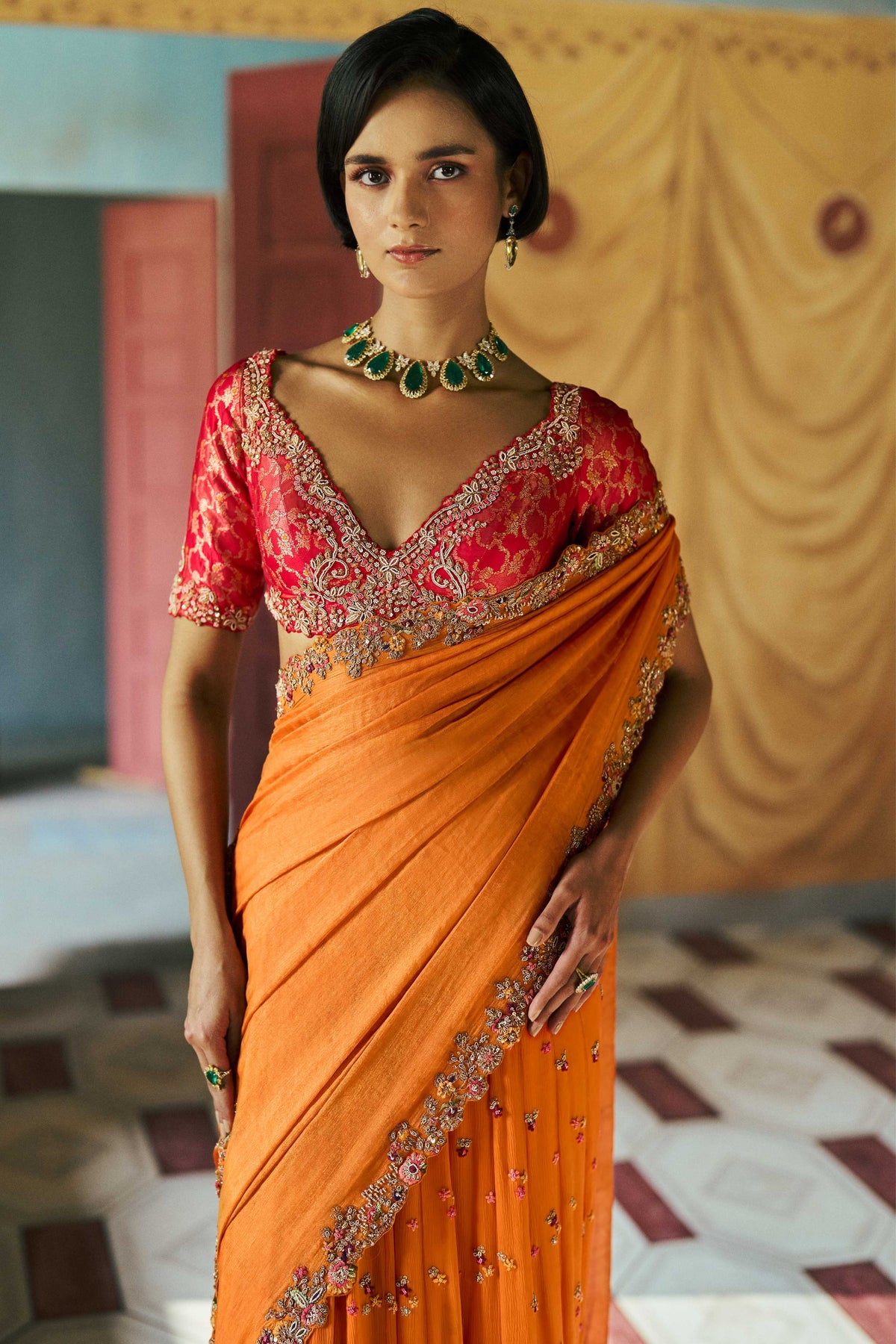 Amberika Saree Set