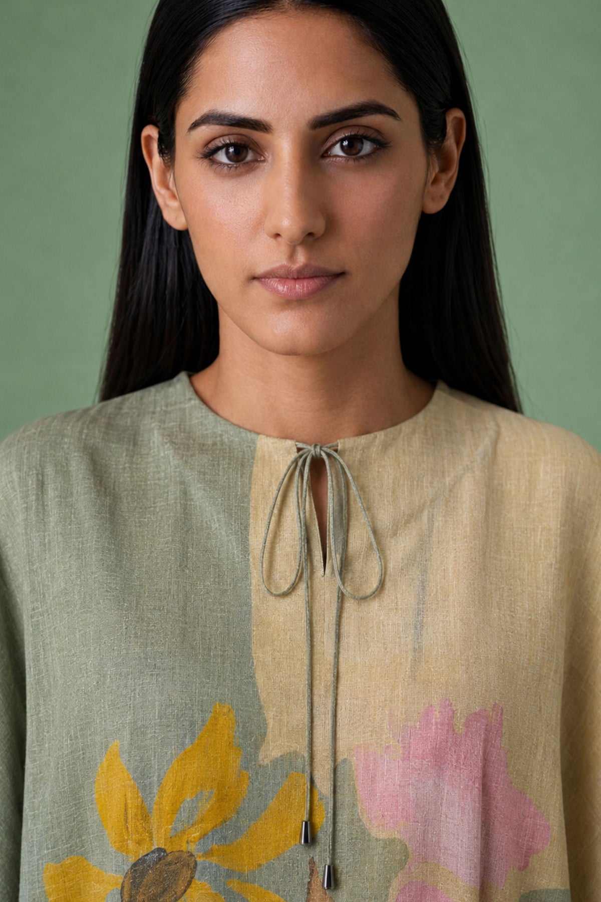 Ikat Kaftan Dress