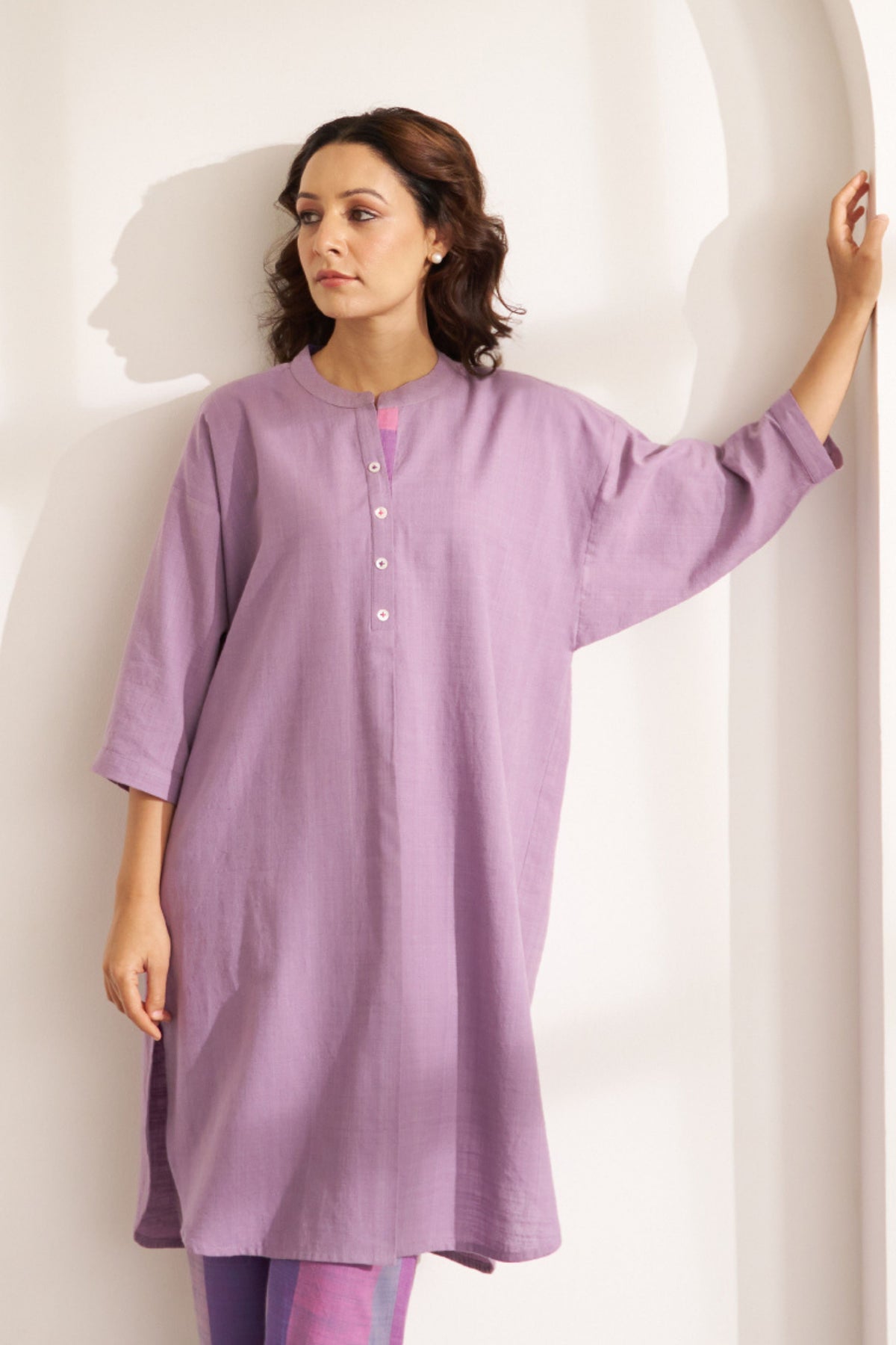 Lilac Anti-fit Tunic Set