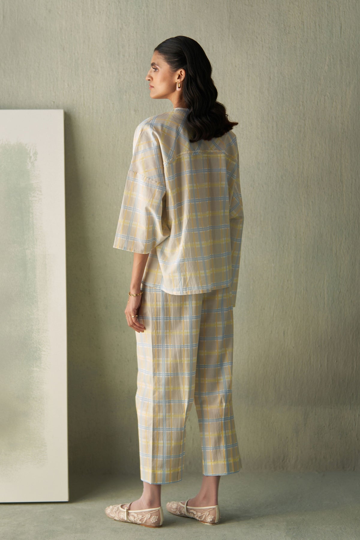 Popcorn Check Trouser