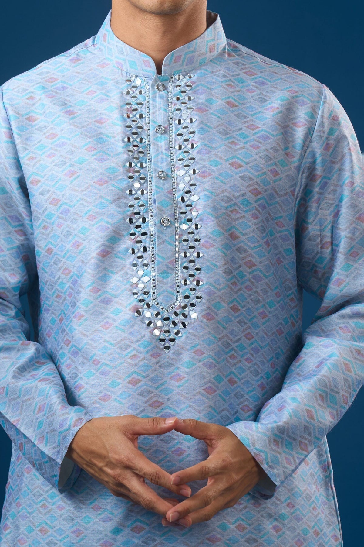 Sky Blue Kurta Set