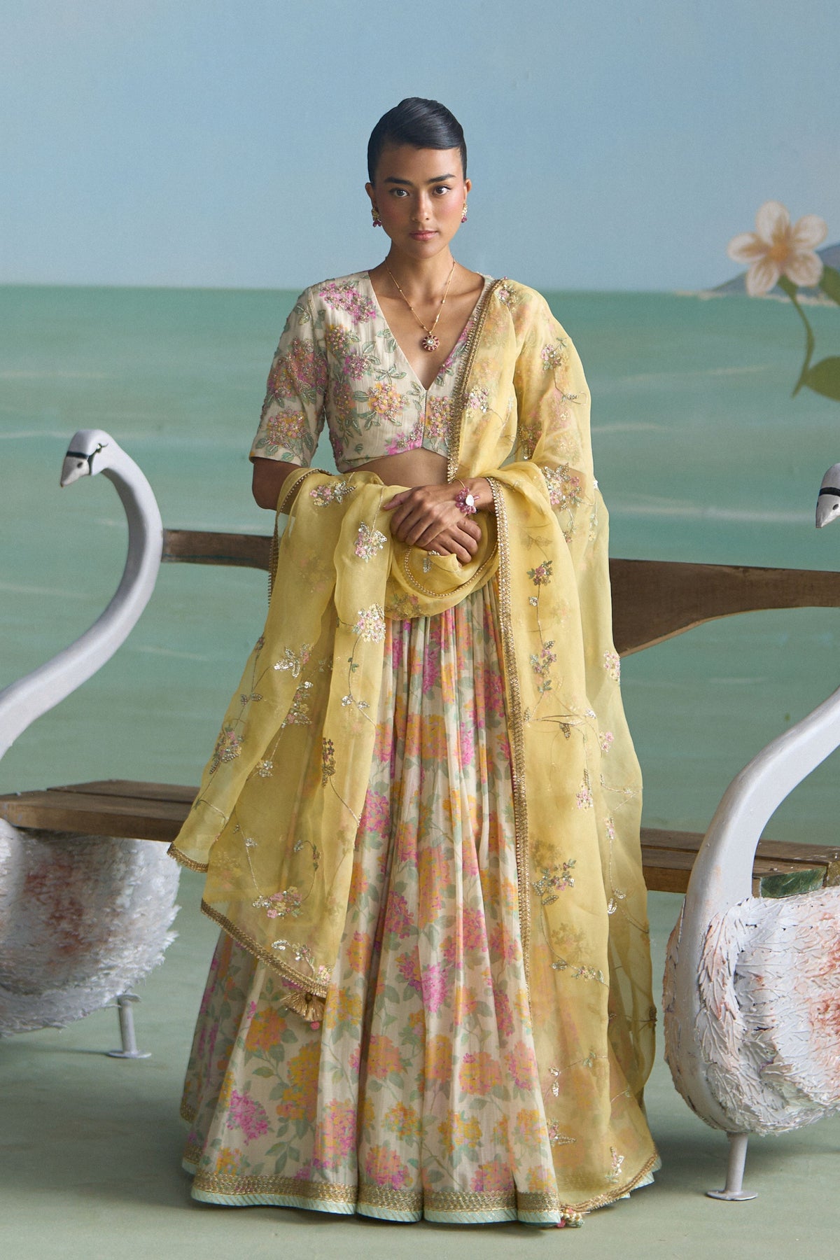 Cassia Lehenga Set