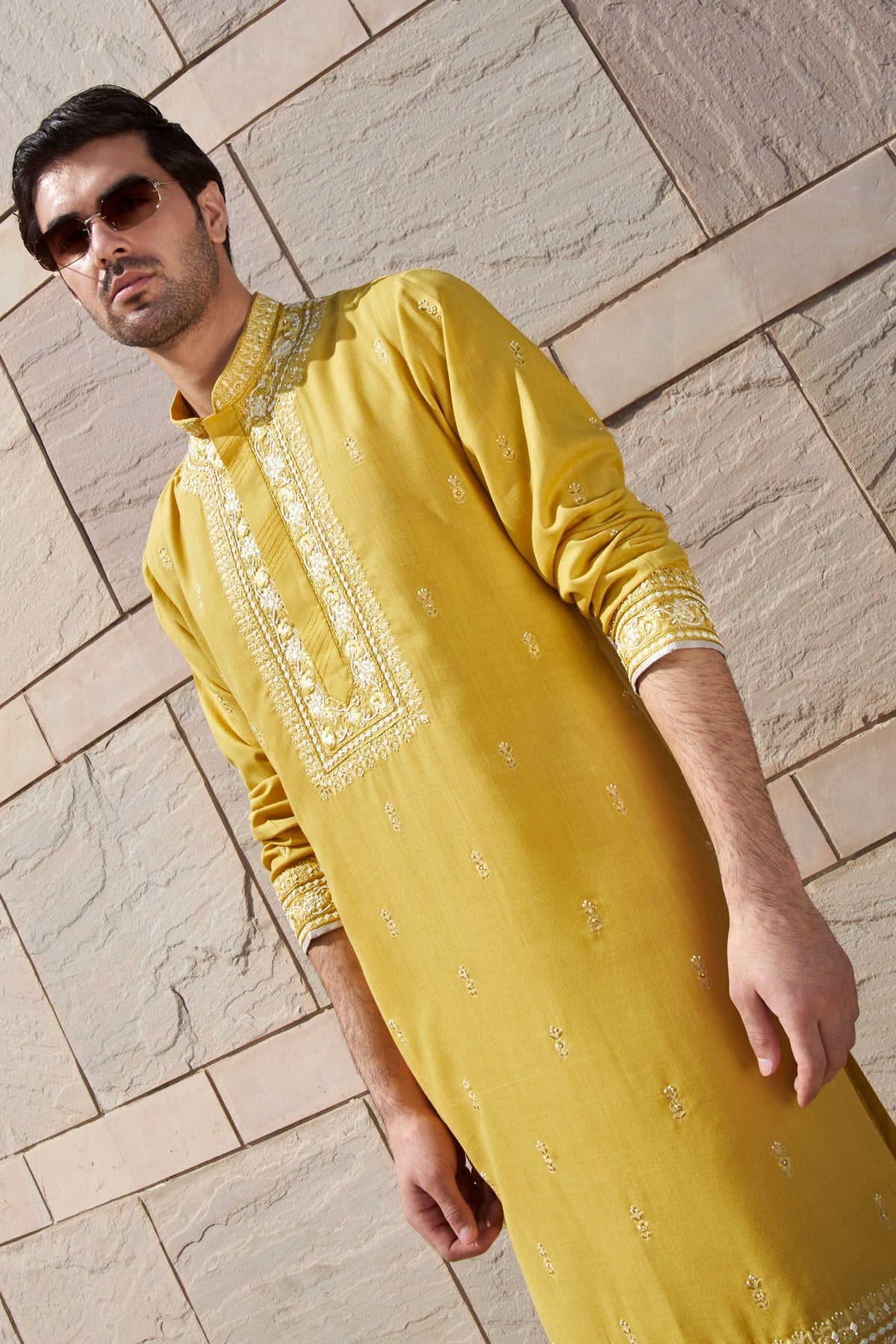 Rose Creeper With Butties Kurta