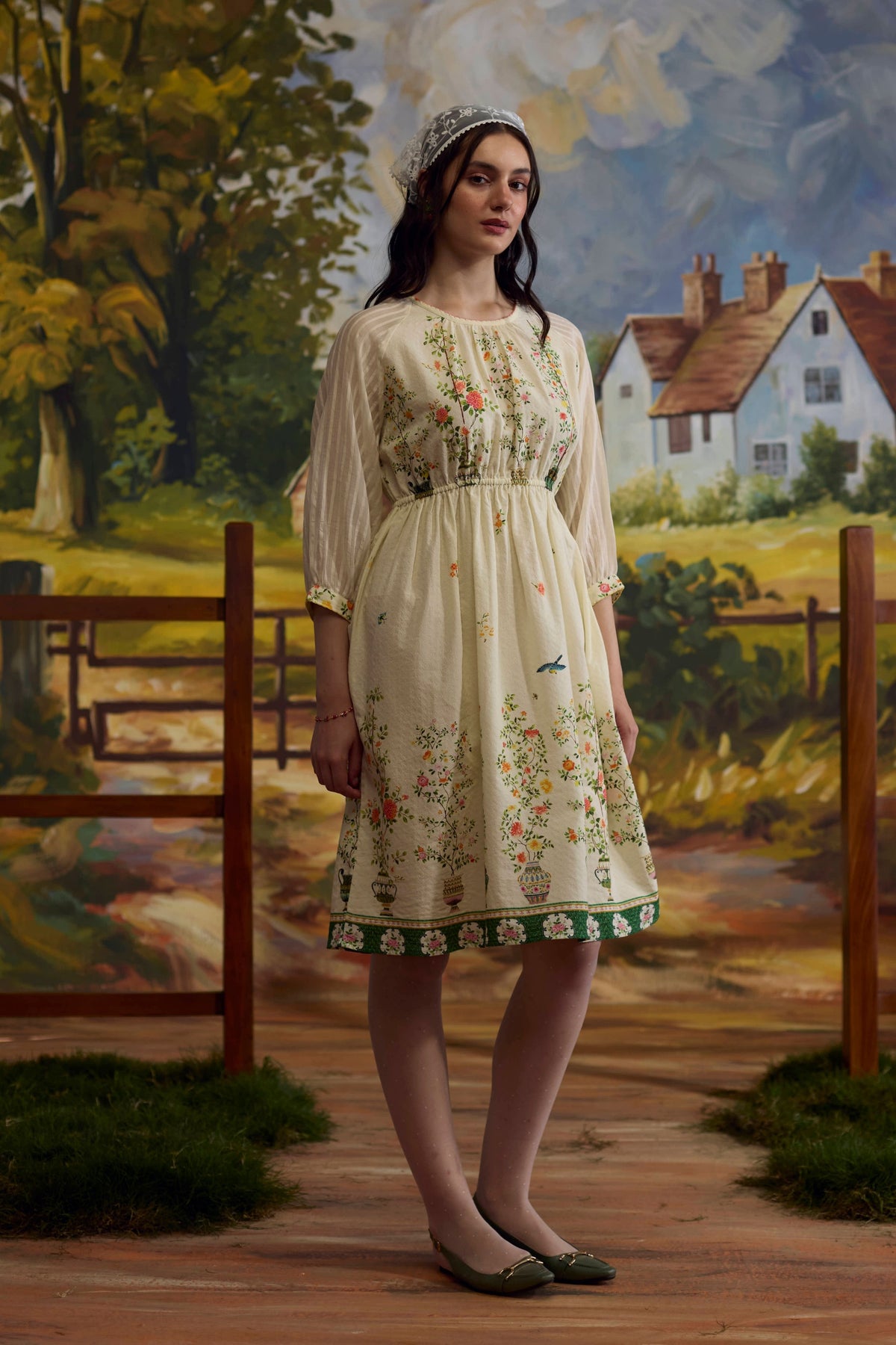 Lumina Floral Dress