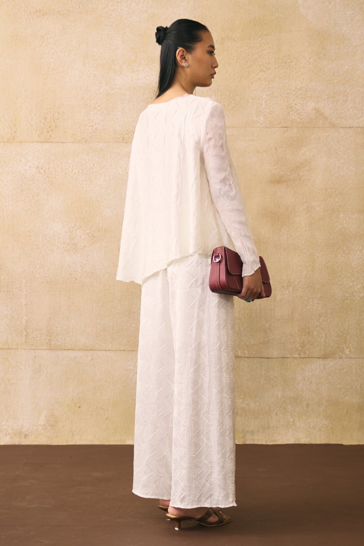 White Elina Co-ord Set