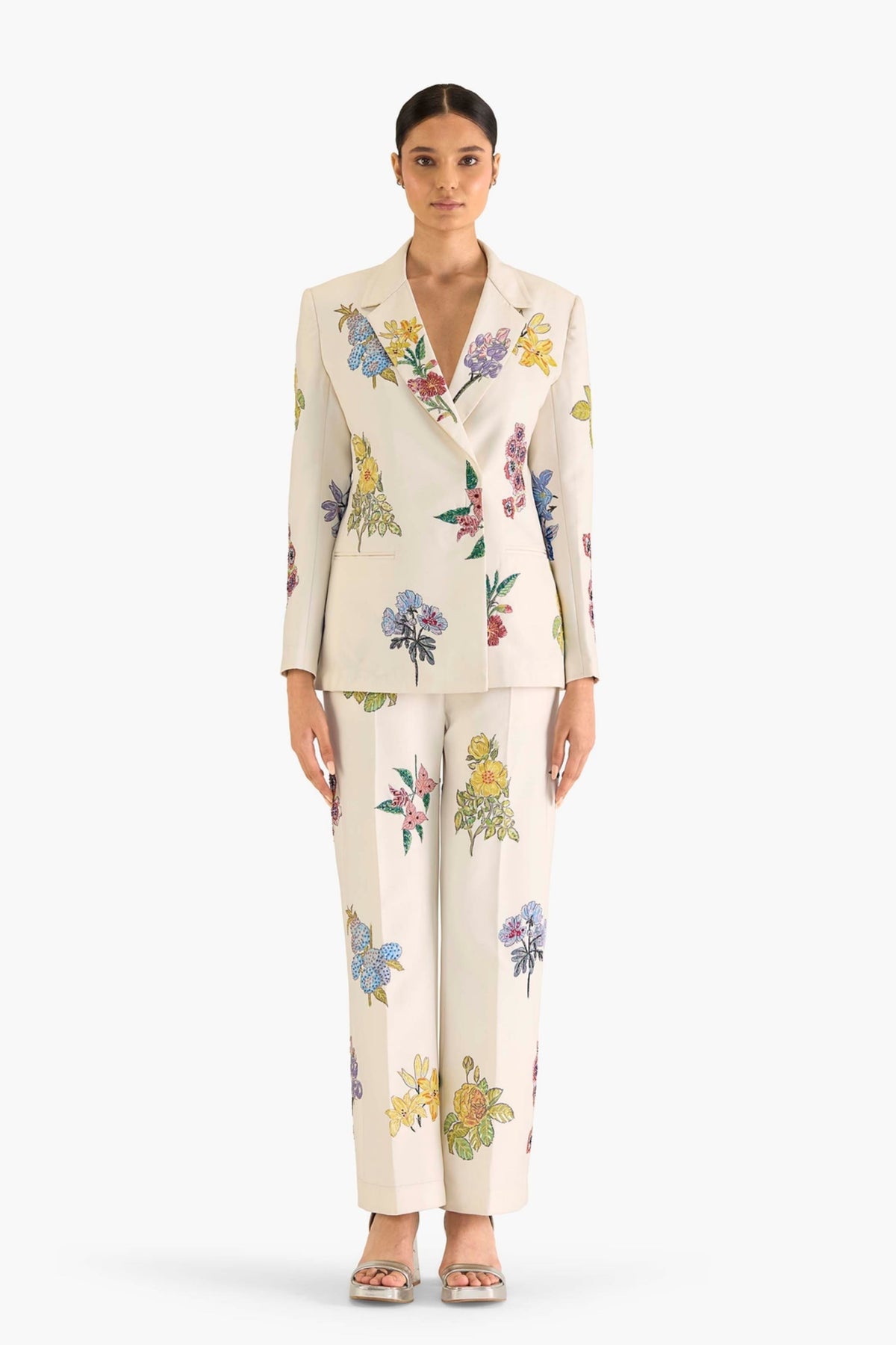 Botanical Printed Trousers