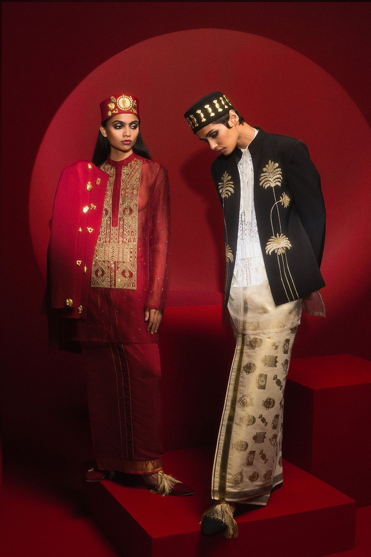 The Midnight Kurta Bandi Set