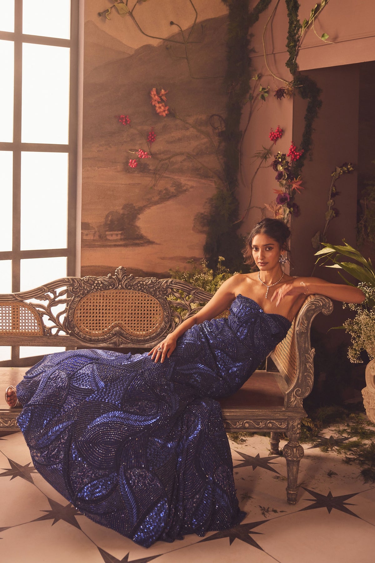 Celestial Mermaid Gown