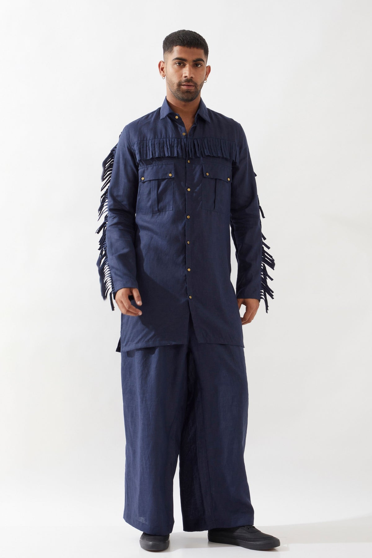 Eros Navy Kurta