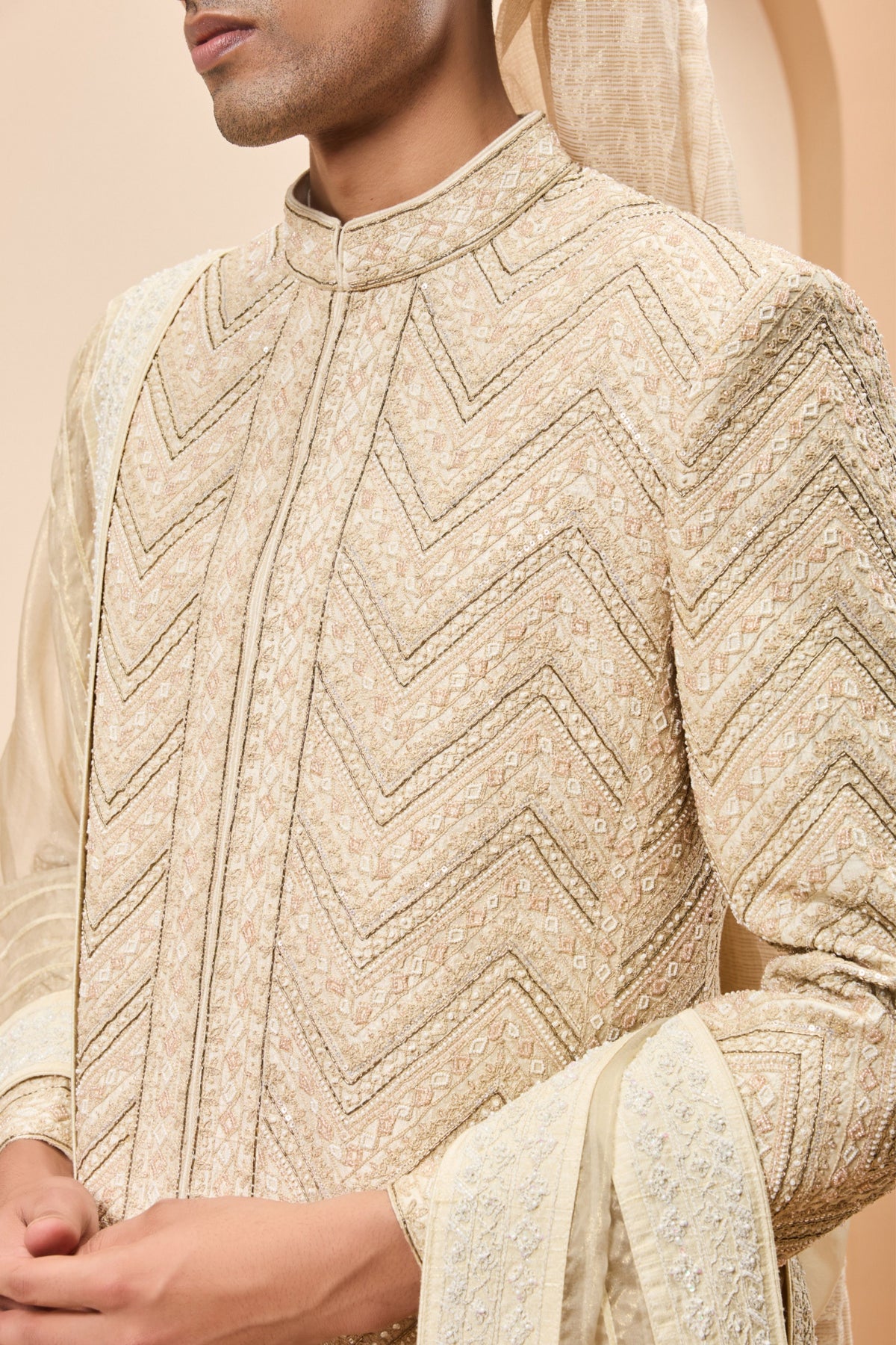 Zardozi Royal Sherwani Set