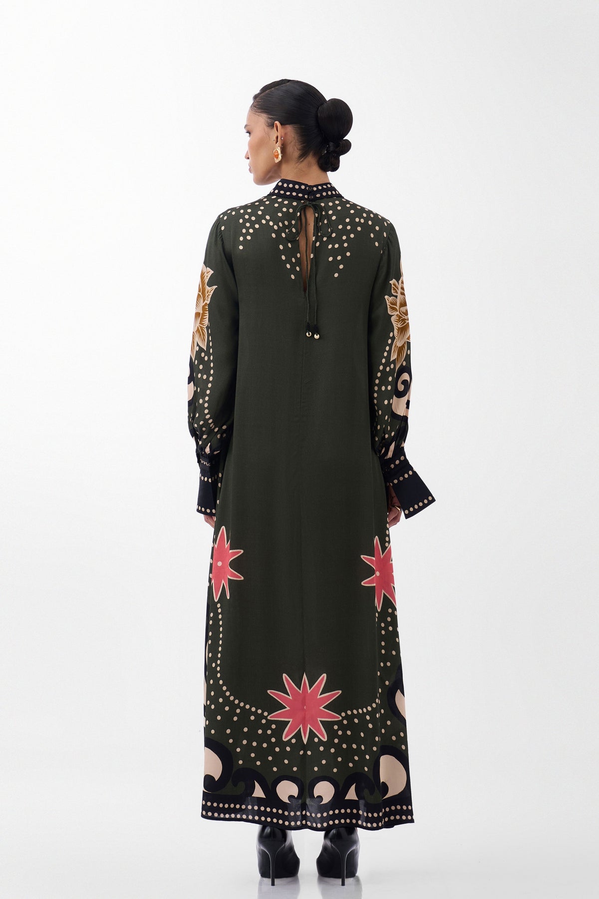 Amber Maxi Old Rose Dress