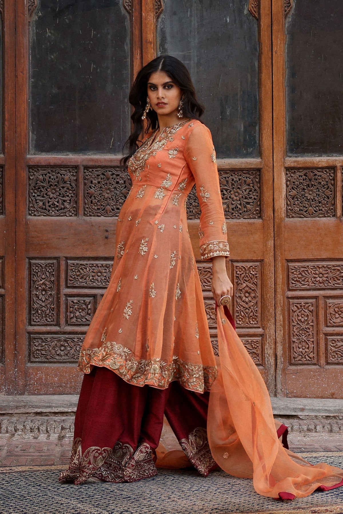 Aftab Anarkali Set