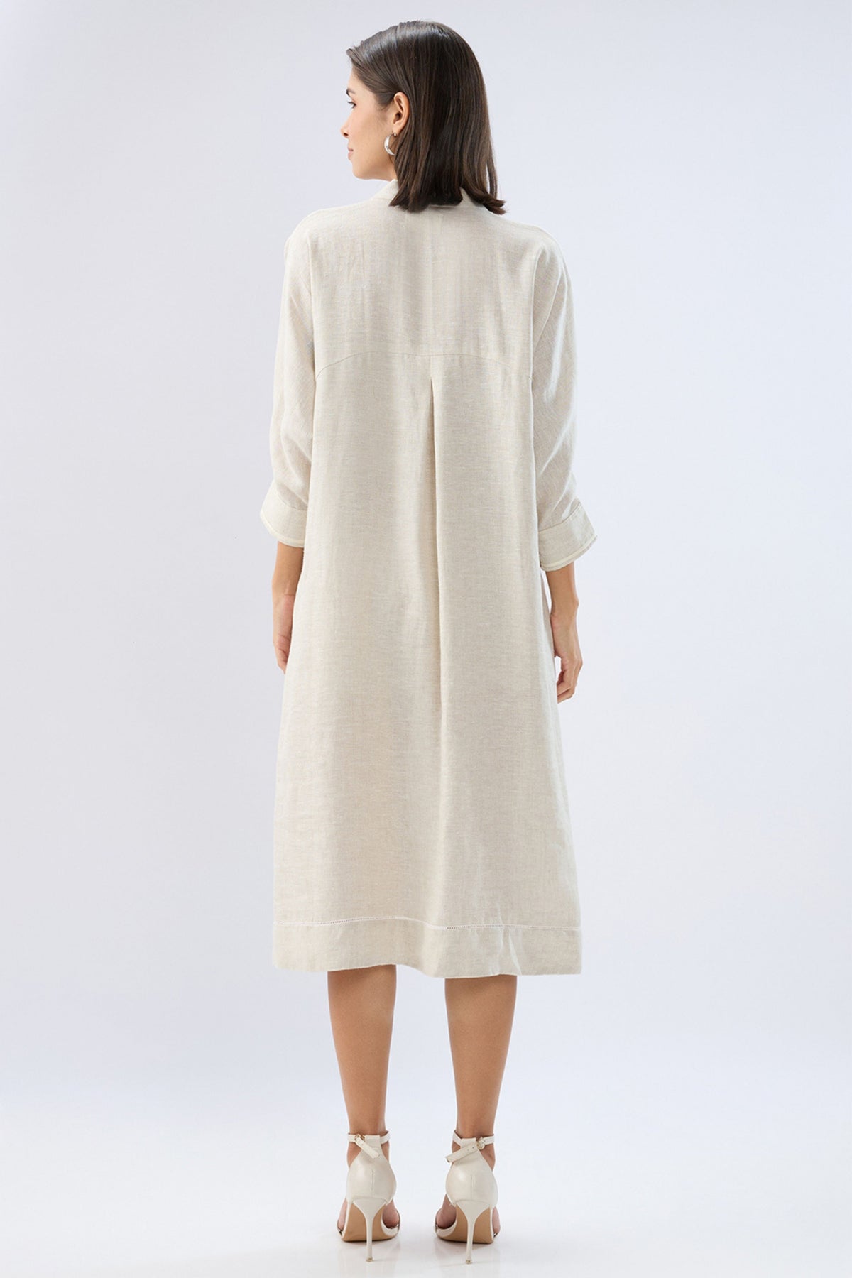 Beige Tunic Dress
