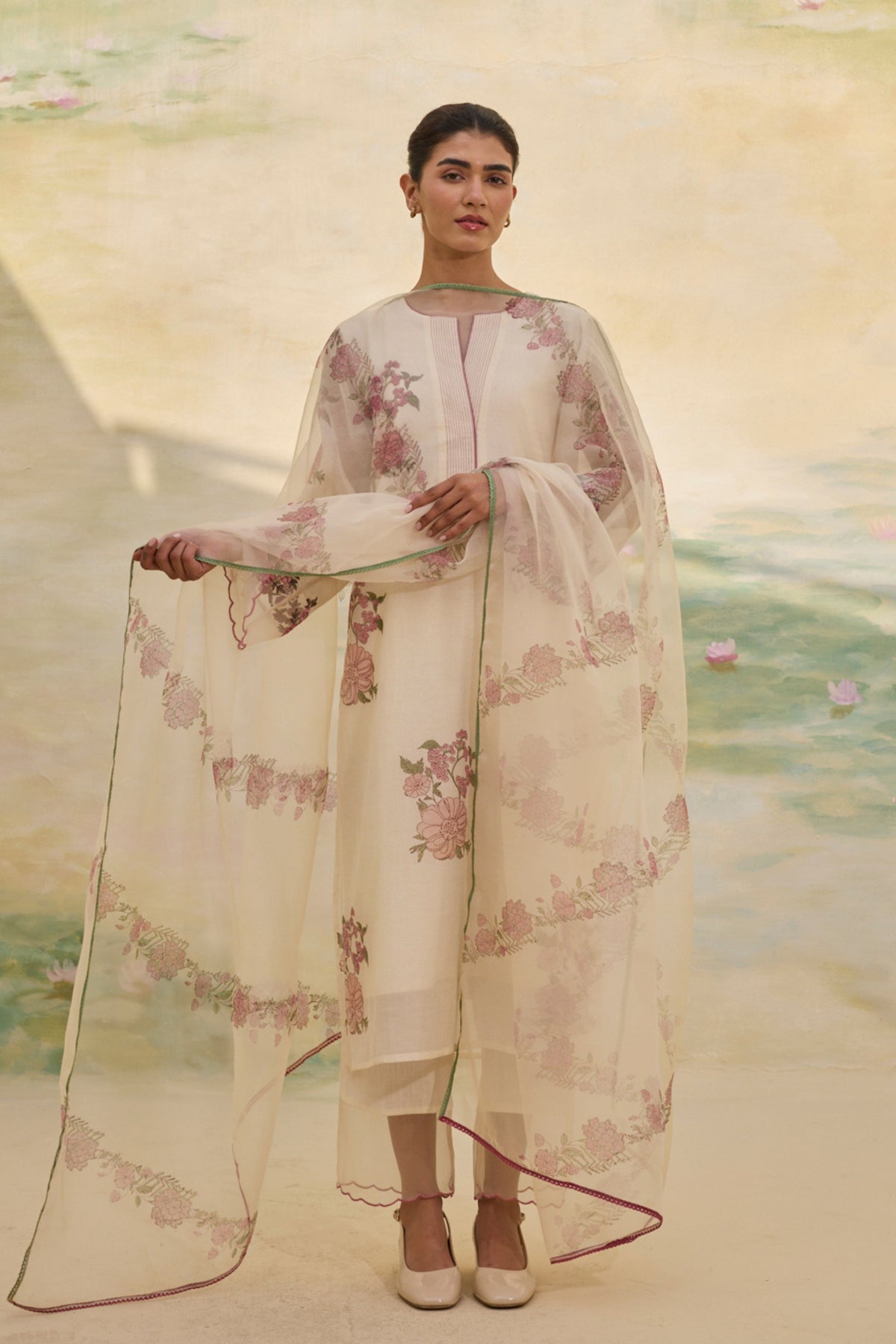 Charm Ivory Kurta Set