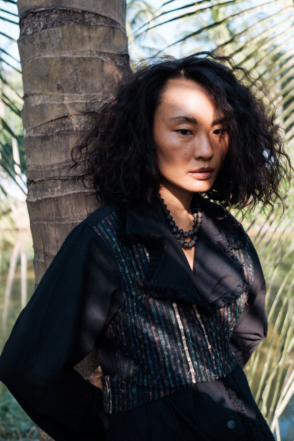 Copenhagen Black Green Trench