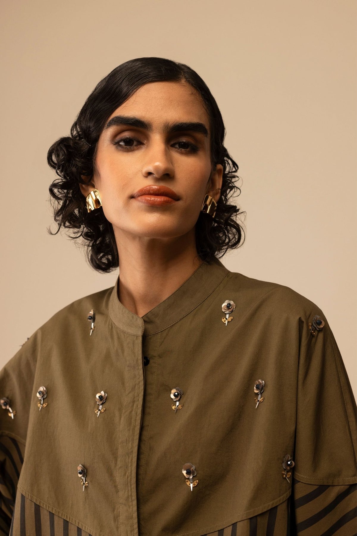 Emma Olive Top - Bunka - Elahe