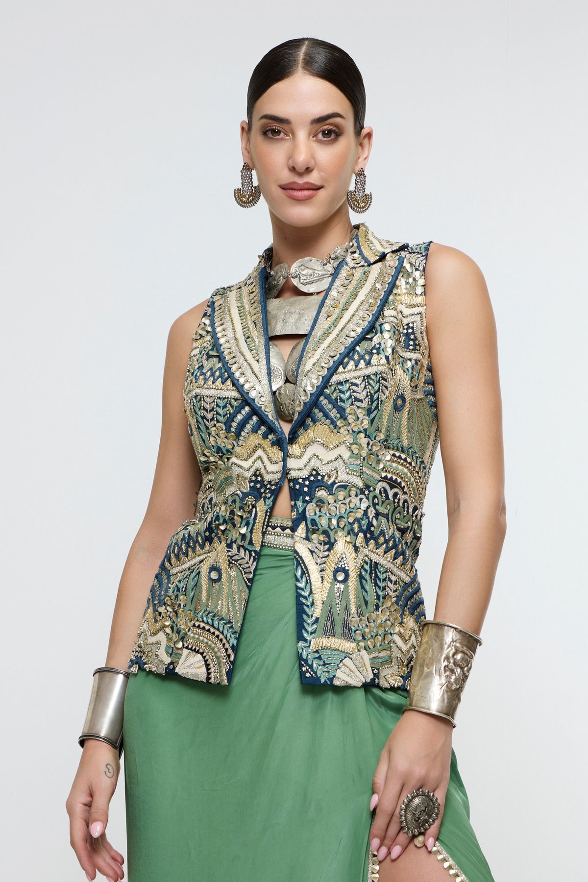 Amara Waistcoat Set