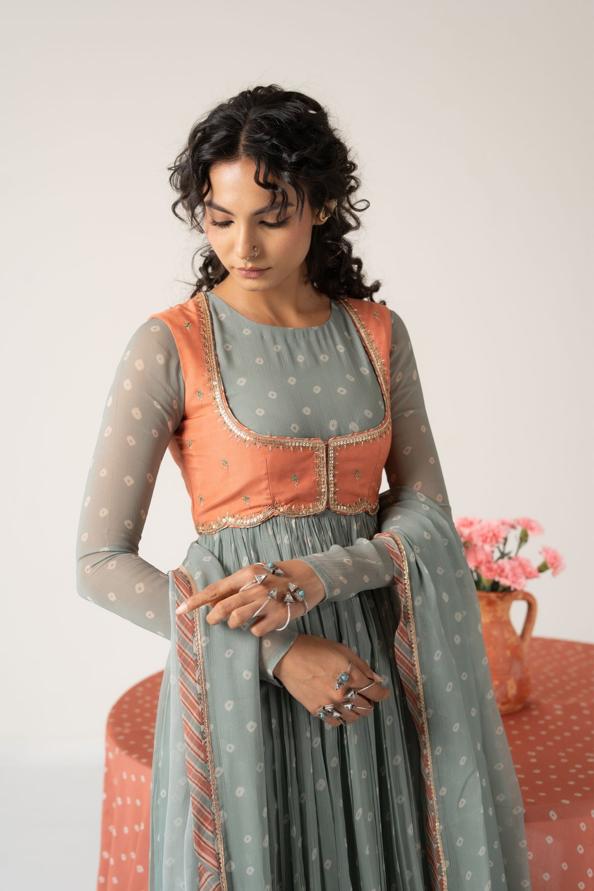 Nayab Anarkali Set