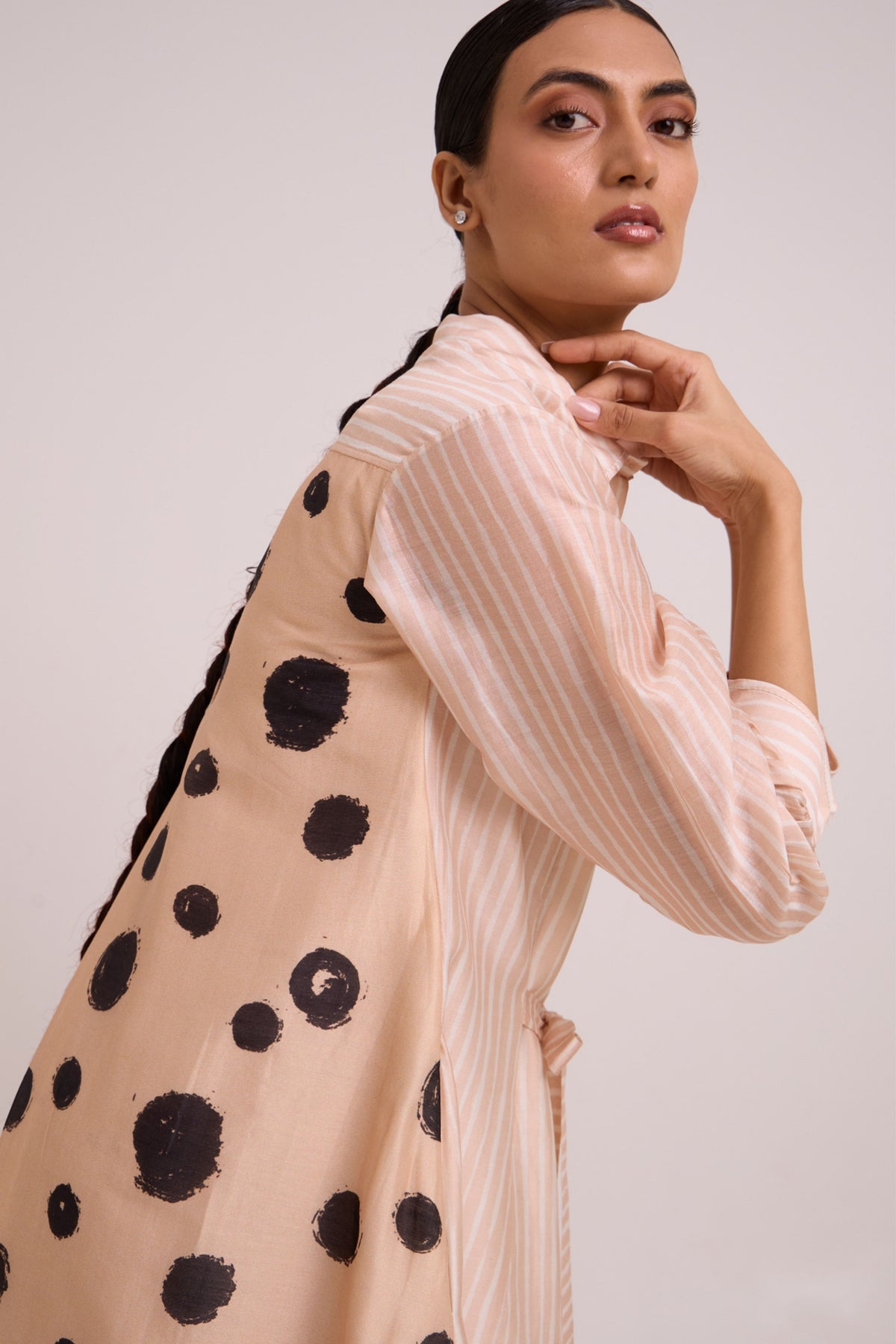 Philo Almond Shirt Dress