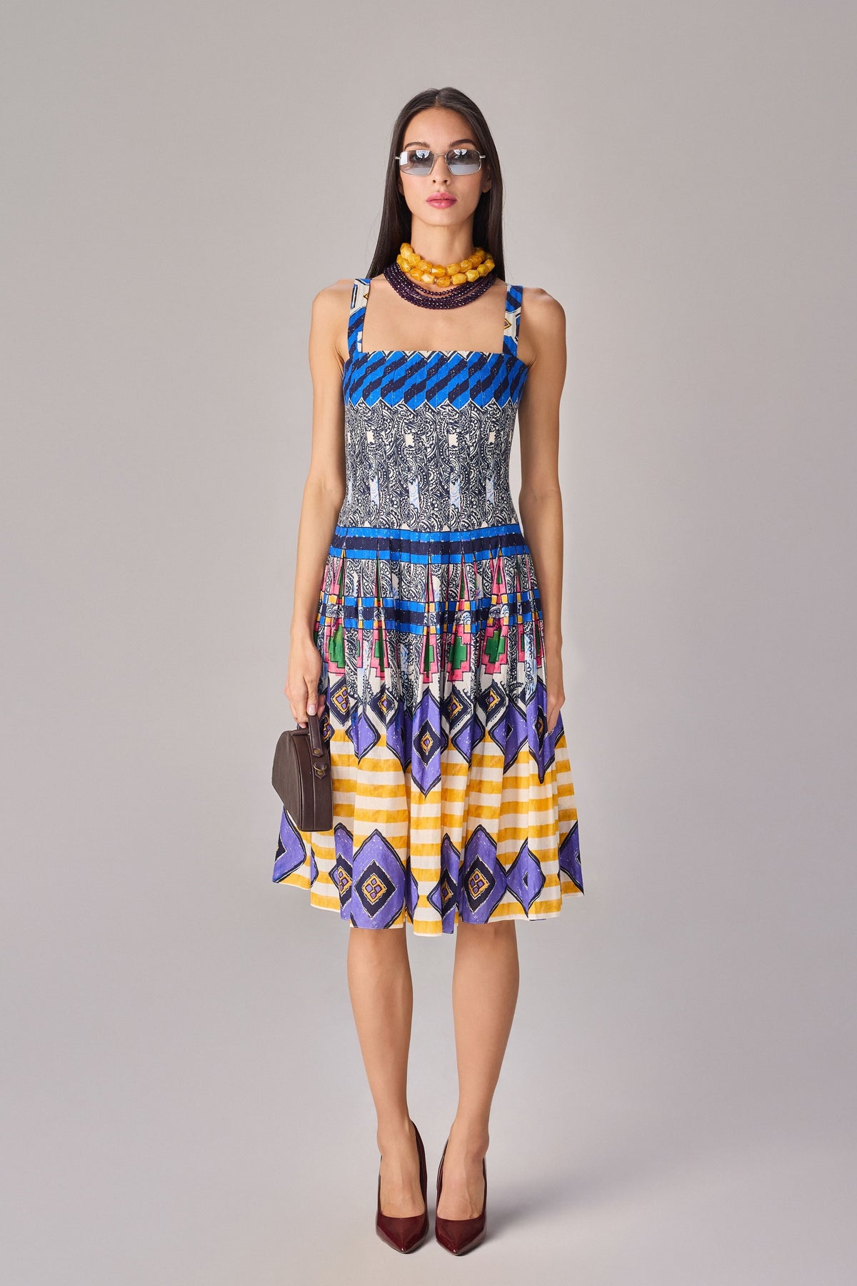 Funky Geo Tamsin Dress