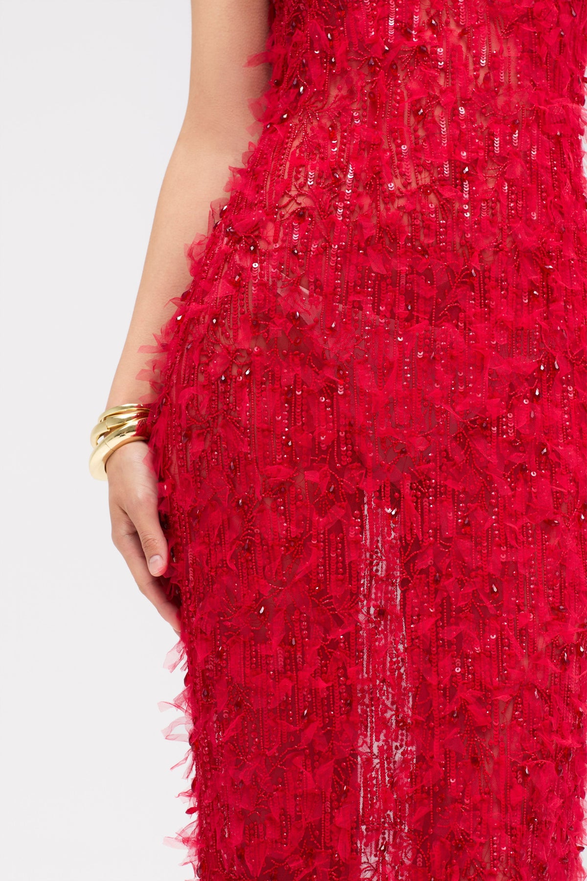 Lush Eclipse Red Gown