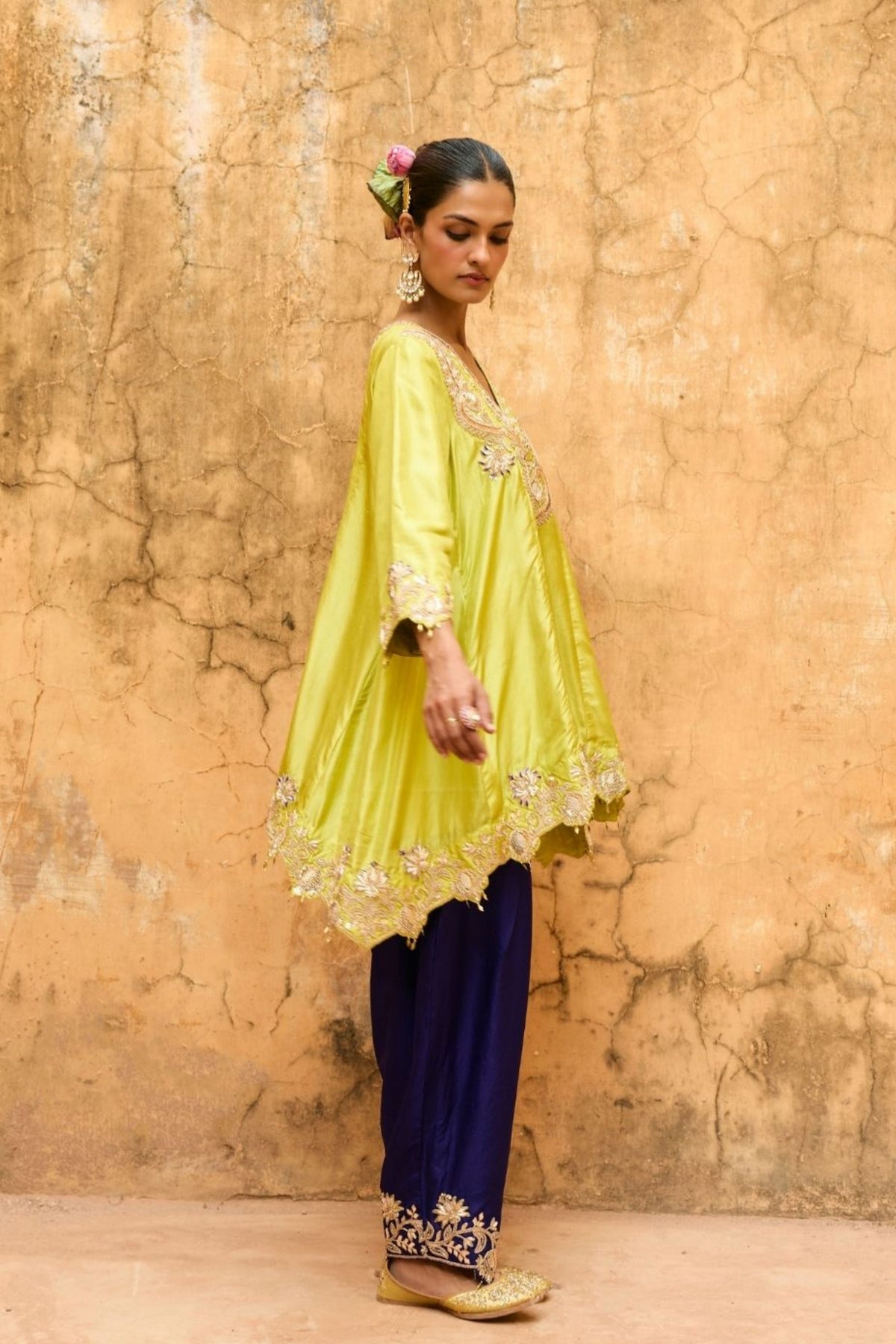 Kaira Green Suit Set